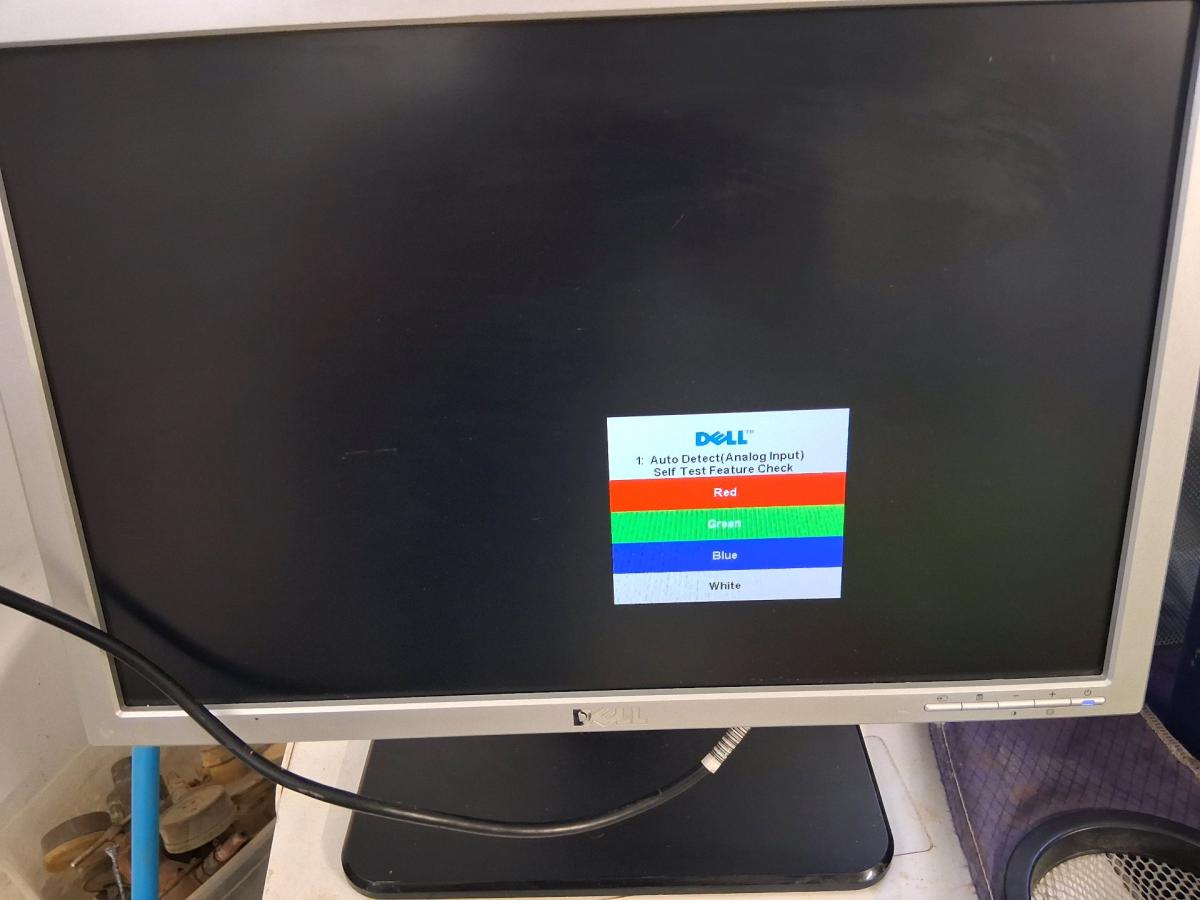 Dell Monitor With Wall Plug Cord - Ardmore, Oklahoma - FleaMarketBay