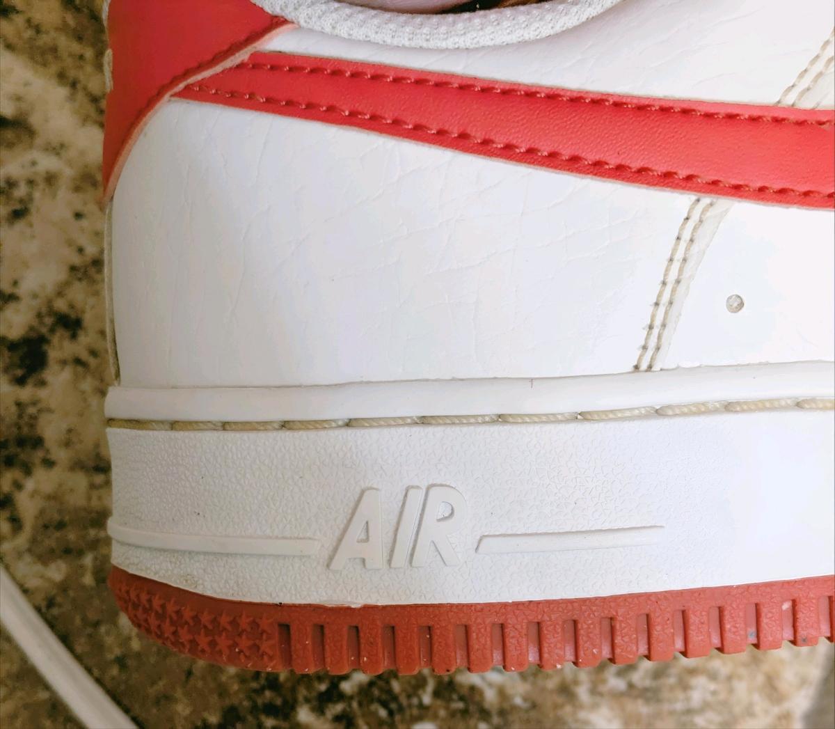 Nike Air Force Ones Pink and White - Ava, Illinois - FleaMarketBay