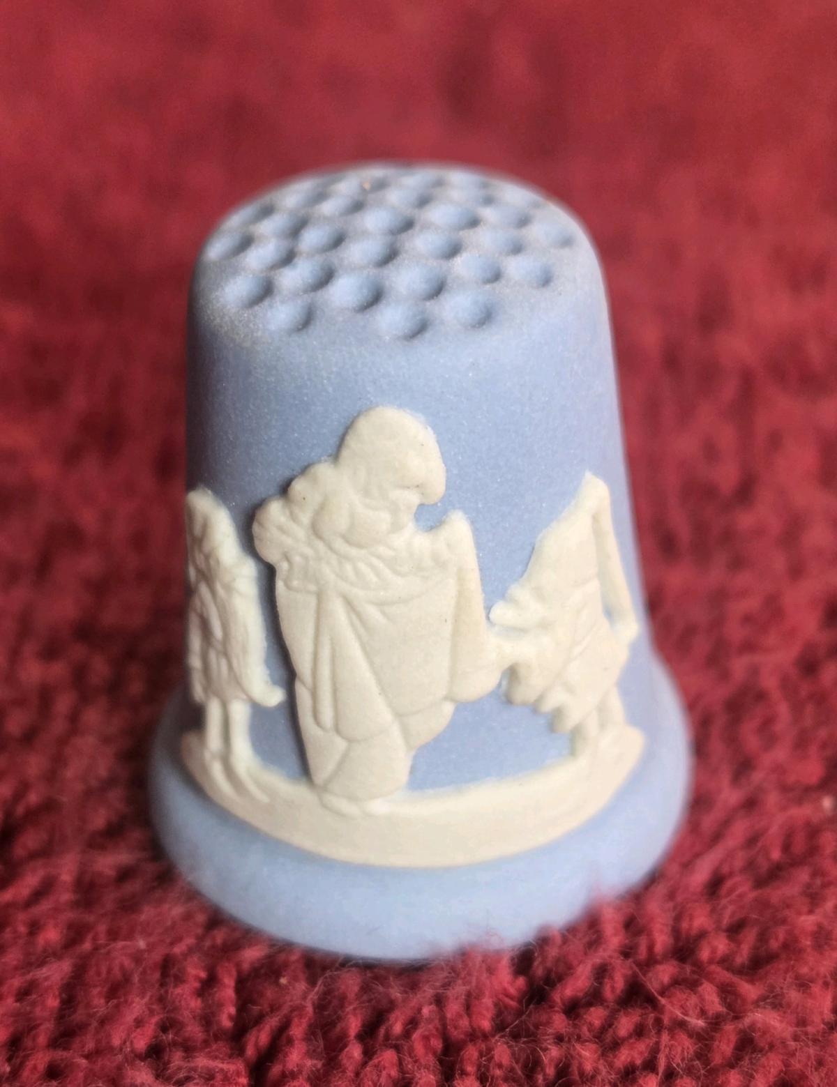 12 pc Collection Wedgewood Fairy Tale Thimbles - San Antonio, Texas - FleaMarketBay