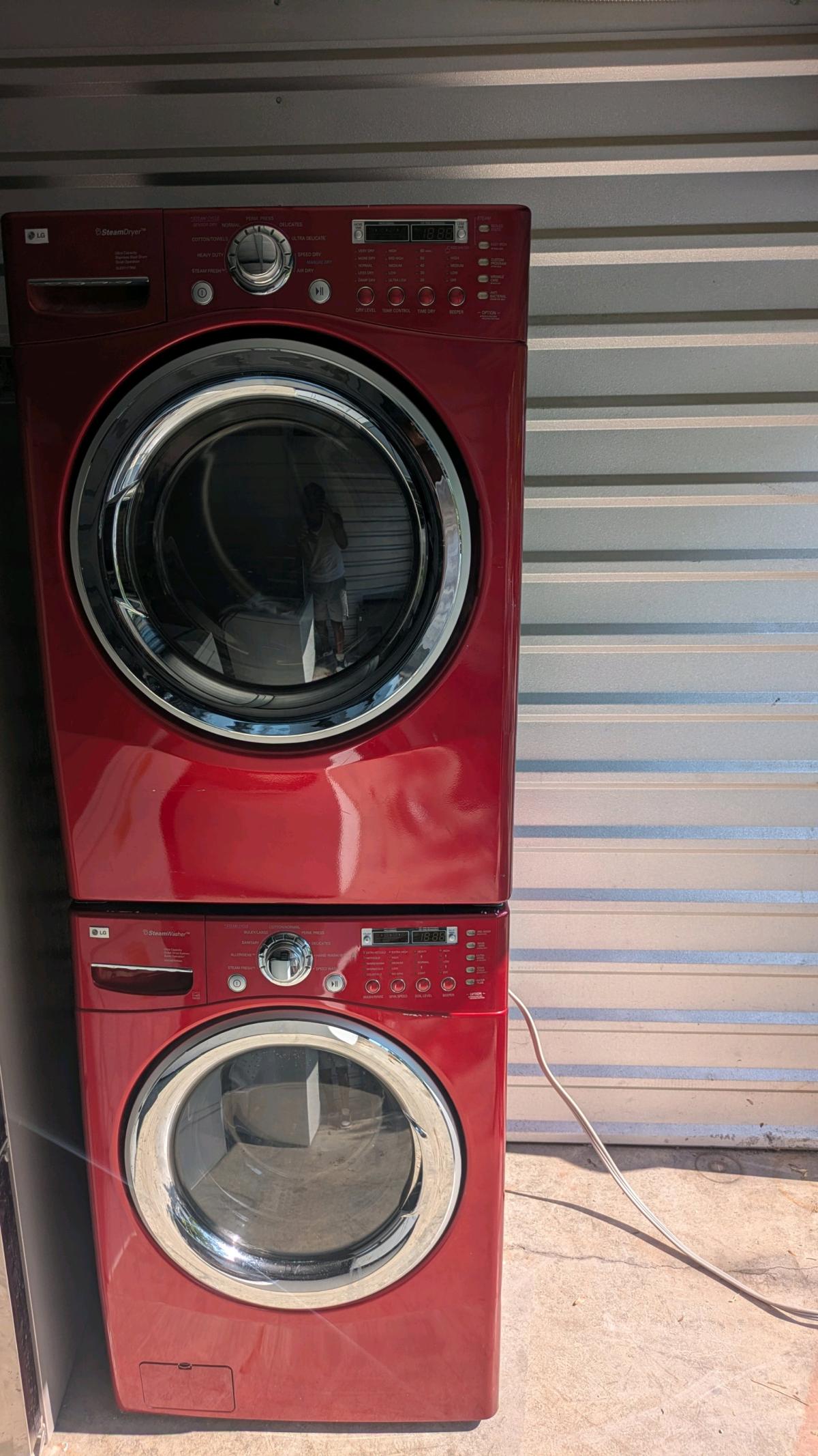LG washer and dryer set 375 - Alamance, North Carolina - FleaMarketBay