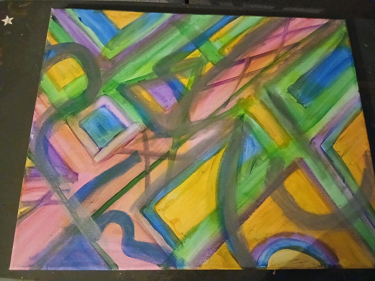 Acrylic Paintin - Memphis, Tennessee - FleaMarketBay