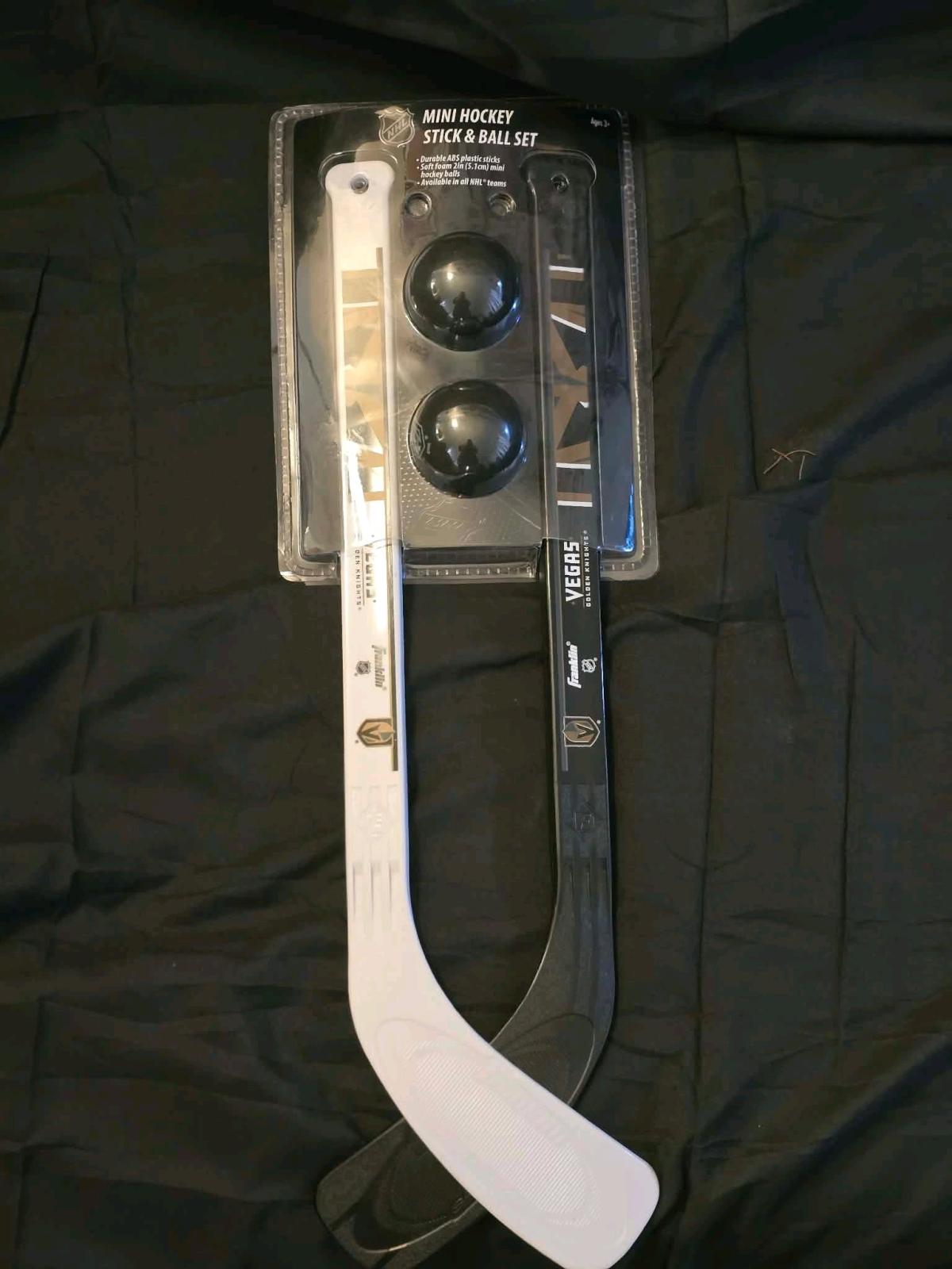 NHL Vegas Golden Knights Mini Hockey Stick and Ball Set - Henderson, Nevada - FleaMarketBay