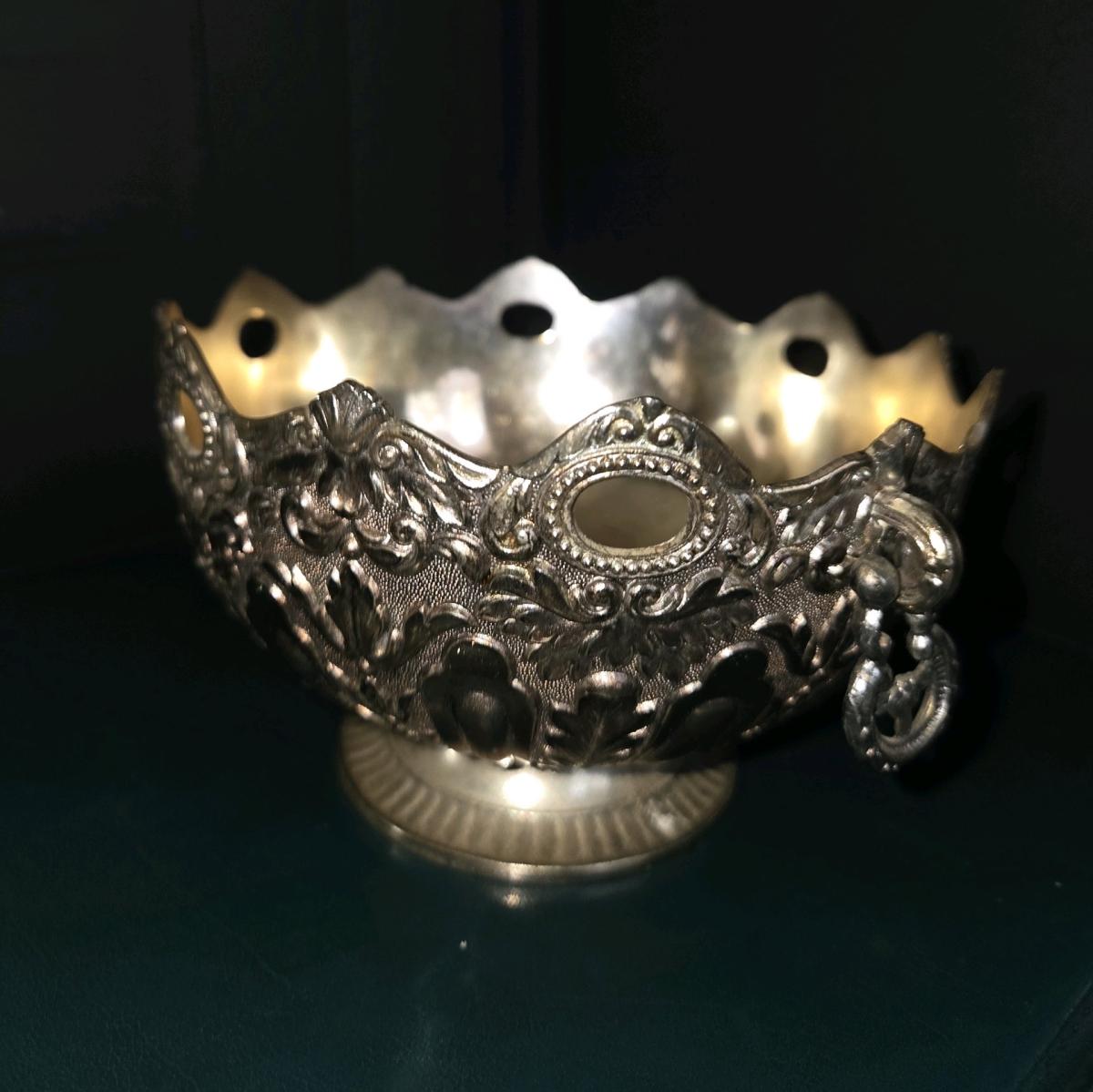 A Vintage Leonard Japan Silver Plated Pedestal Candy Dish - San Antonio, Texas - FleaMarketBay