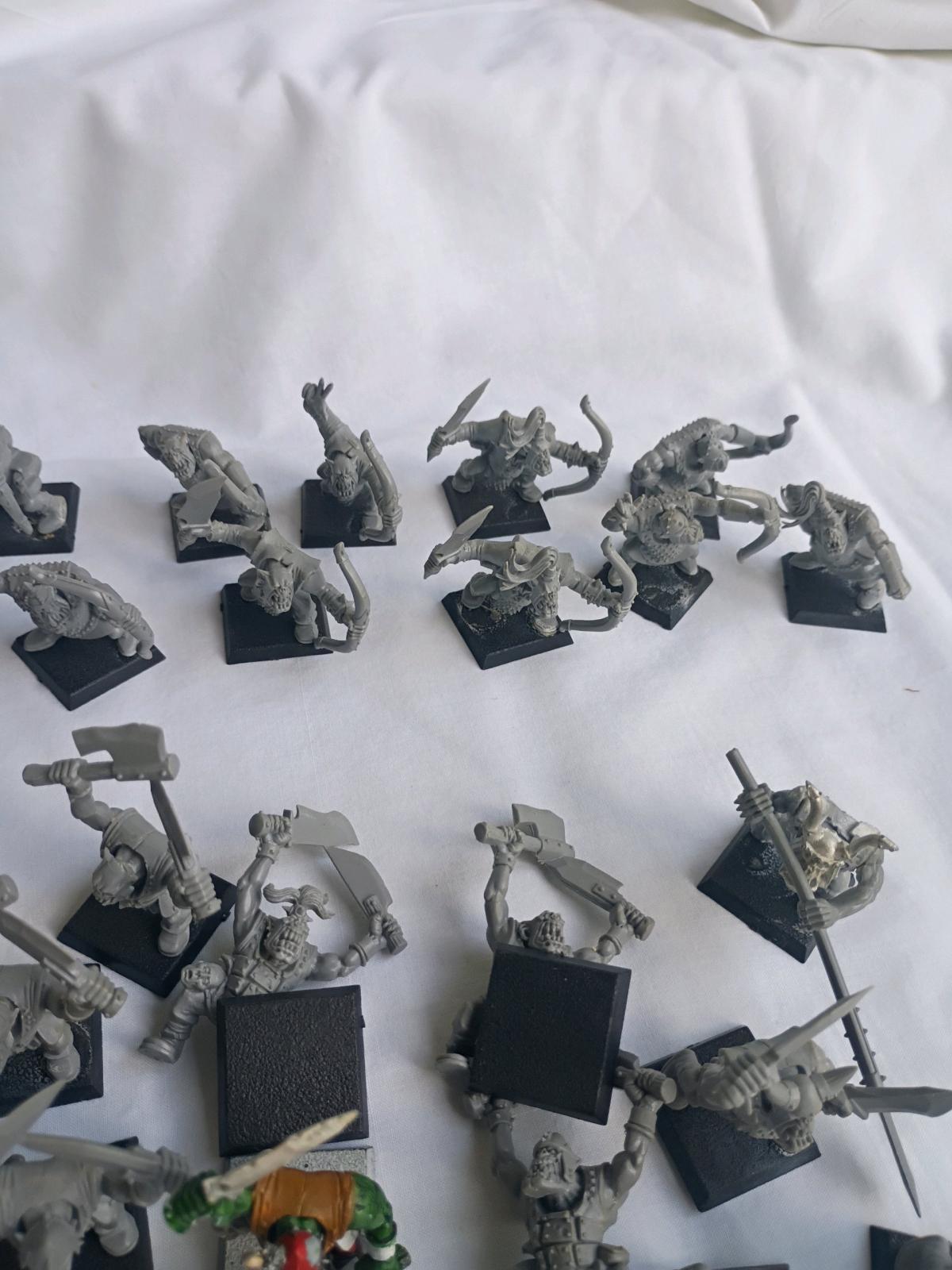 Warhammer Fantasy Orcs  Goblins Army Rescue Lot OOP  Project - Canton, Ohio - FleaMarketBay