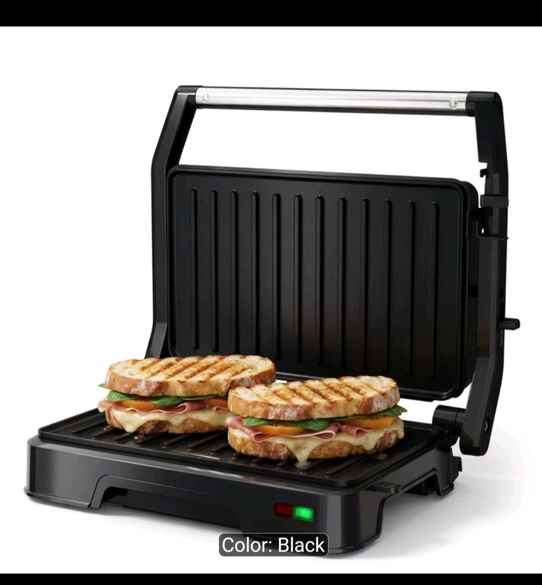 Electric Panini Press Grill 850 w - Los Angeles, California - FleaMarketBay