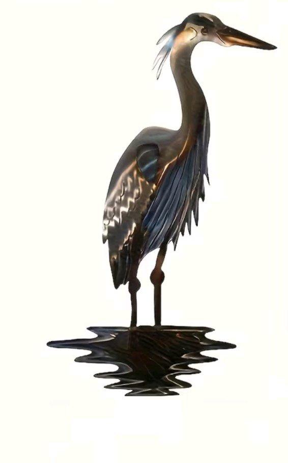 Blue Heron Metal Wall Decor - Palm Bay, Florida - FleaMarketBay