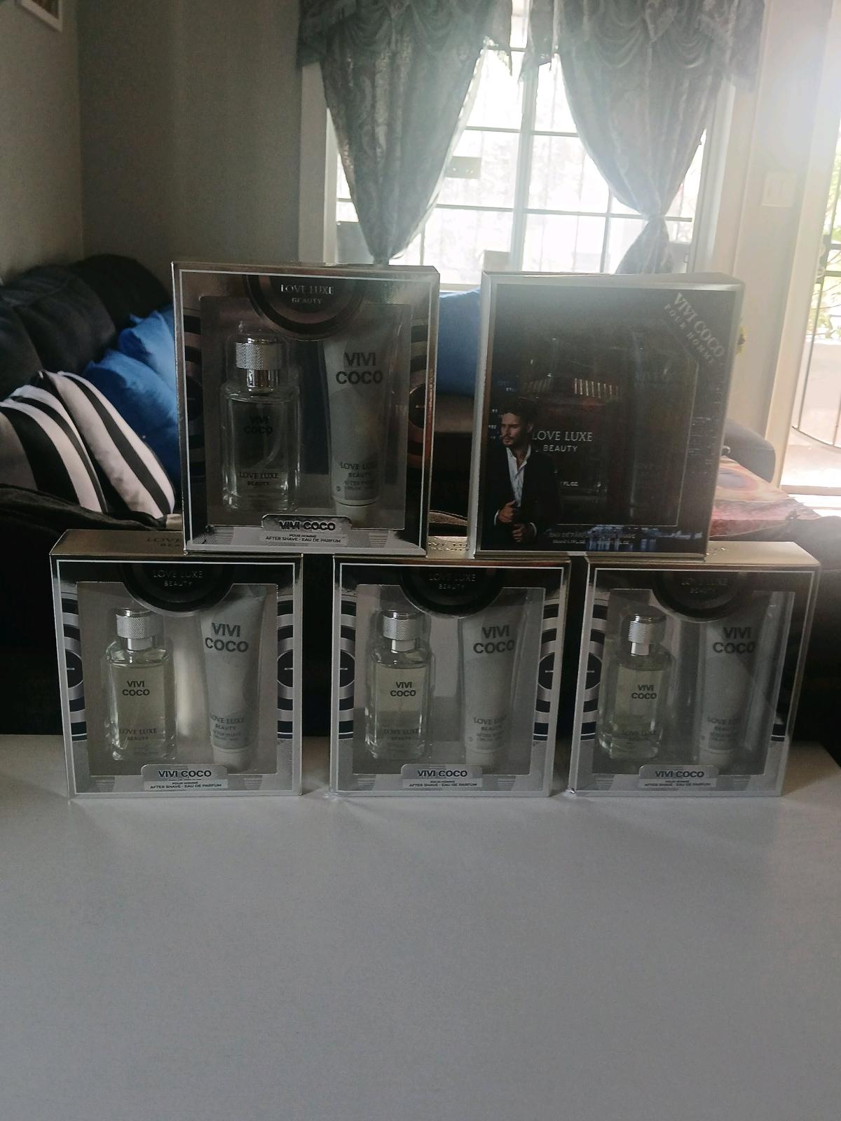 Brand New Mens Vivi Coco Love Luxe Beauty Cologne Gift Sets - Los Angeles, California - FleaMarketBay