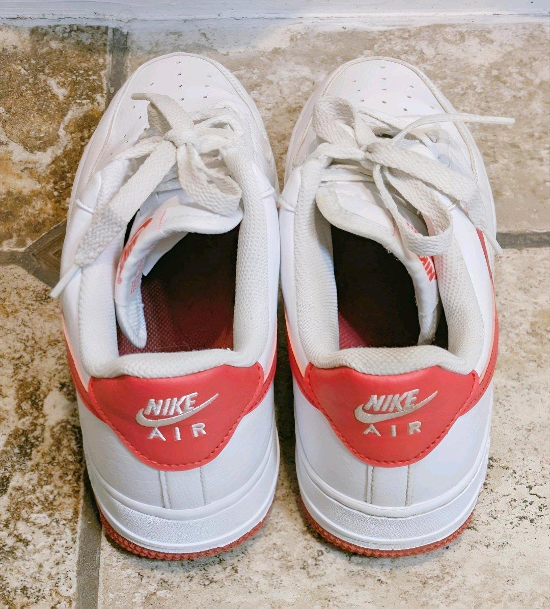 Nike Air Force Ones Pink and White - Ava, Illinois - FleaMarketBay