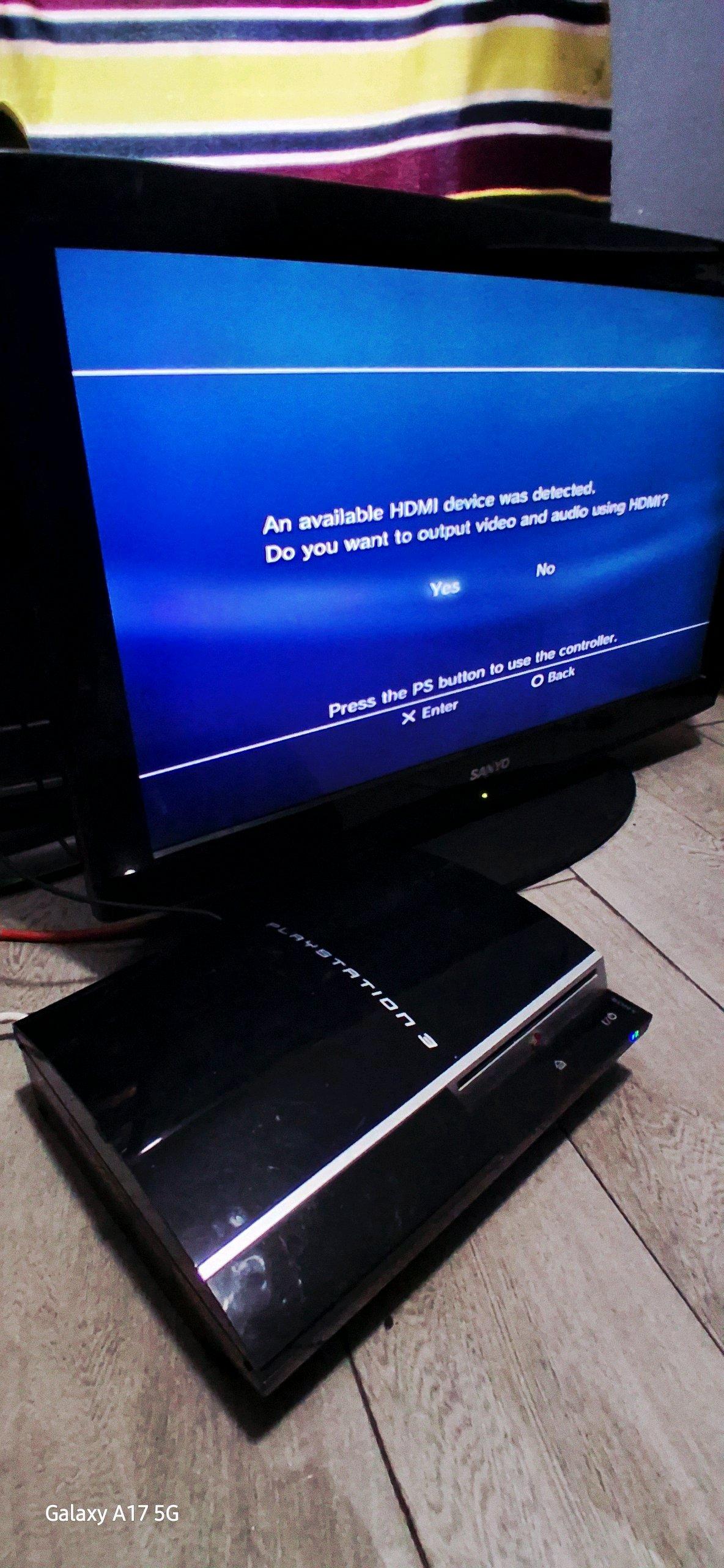 Sony PlayStation 3 PS3 Fat 80GB CECHK01 Console w Powerhdmi - Fort Worth, Texas - FleaMarketBay
