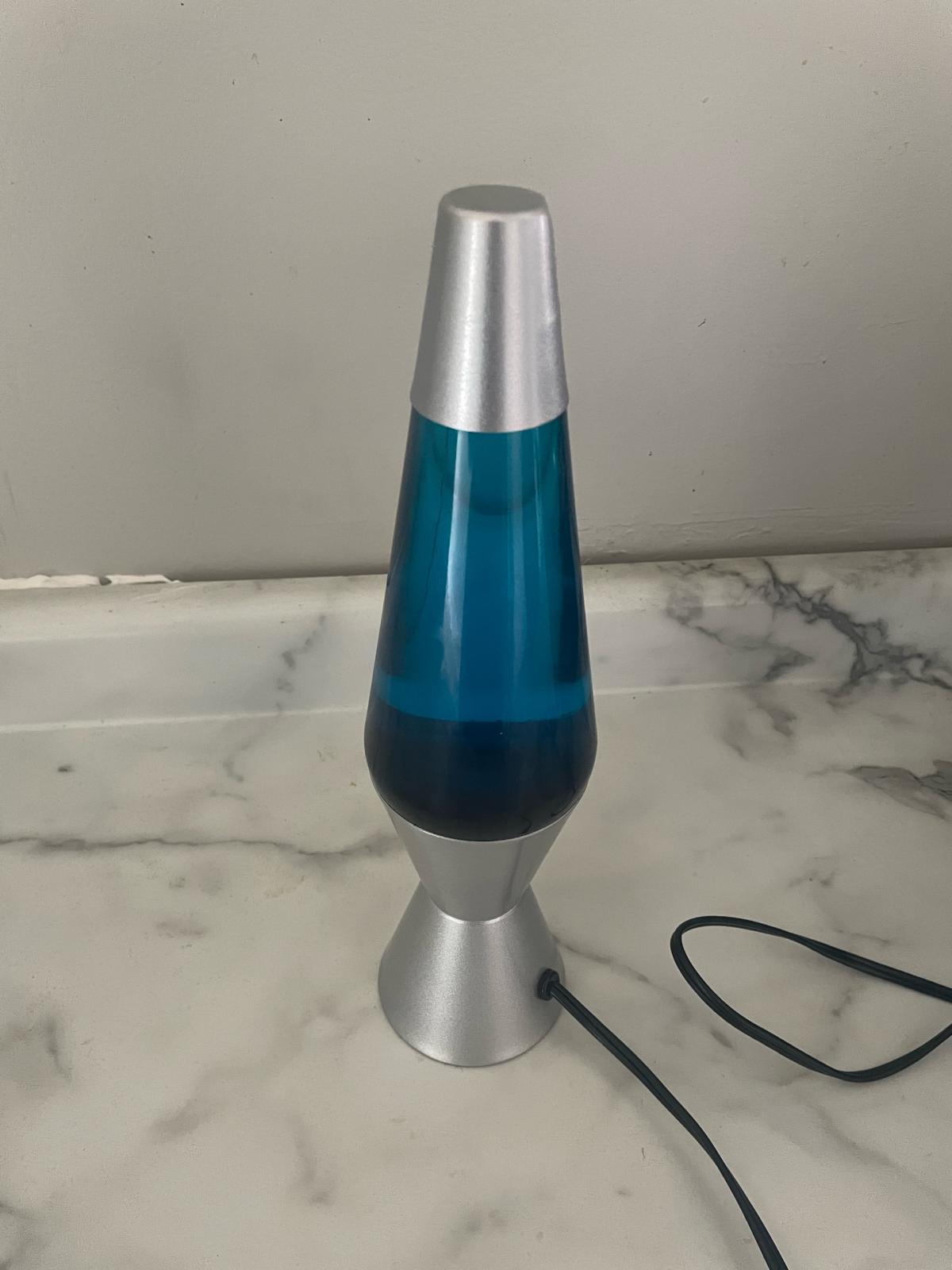 Blue Lava Lamp - Michigan Center, Michigan - FleaMarketBay