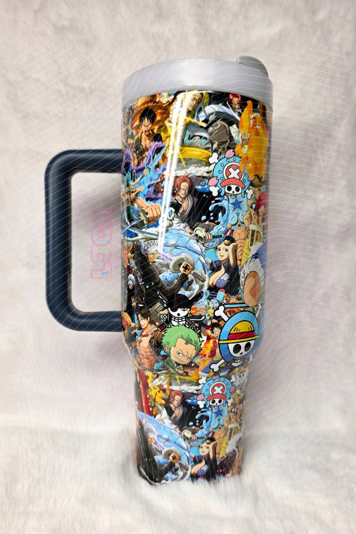 ONE PIECE 40oz STAINLESS STEEL TUMBLER - Aurora, Illinois - FleaMarketBay