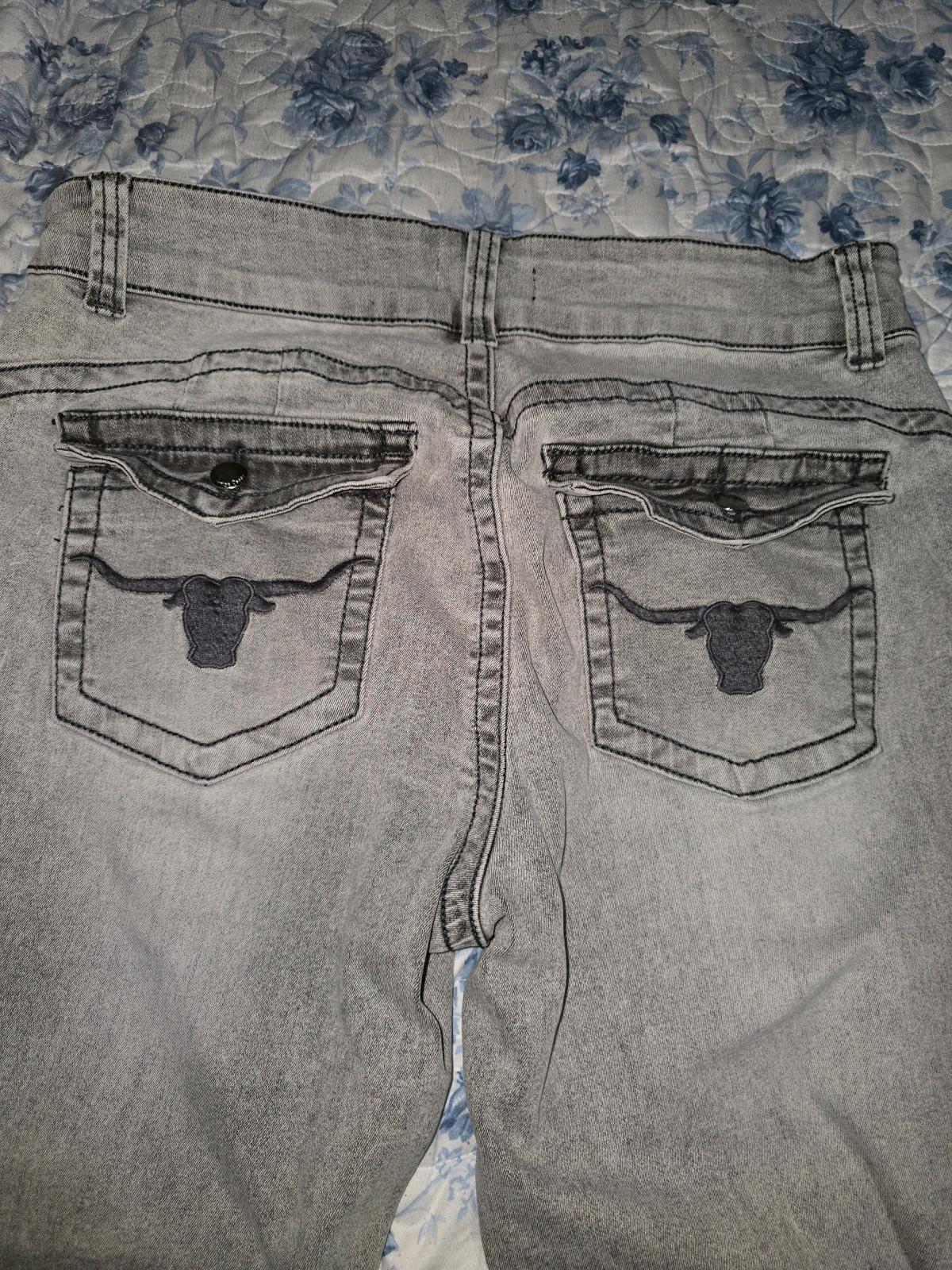Indigo poppy jeans size 16 - Houston, Texas - FleaMarketBay