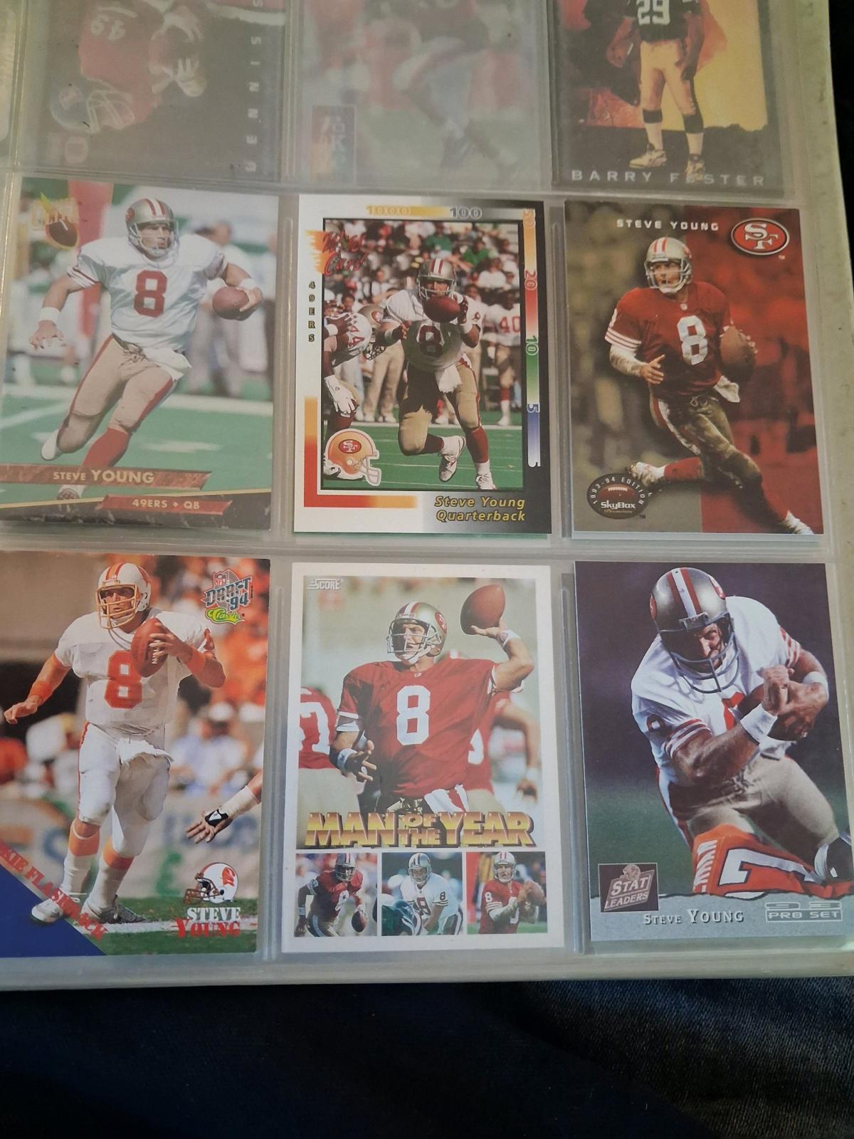 Nfl sport card early to mid 90s - Haysville, Kansas - FleaMarketBay