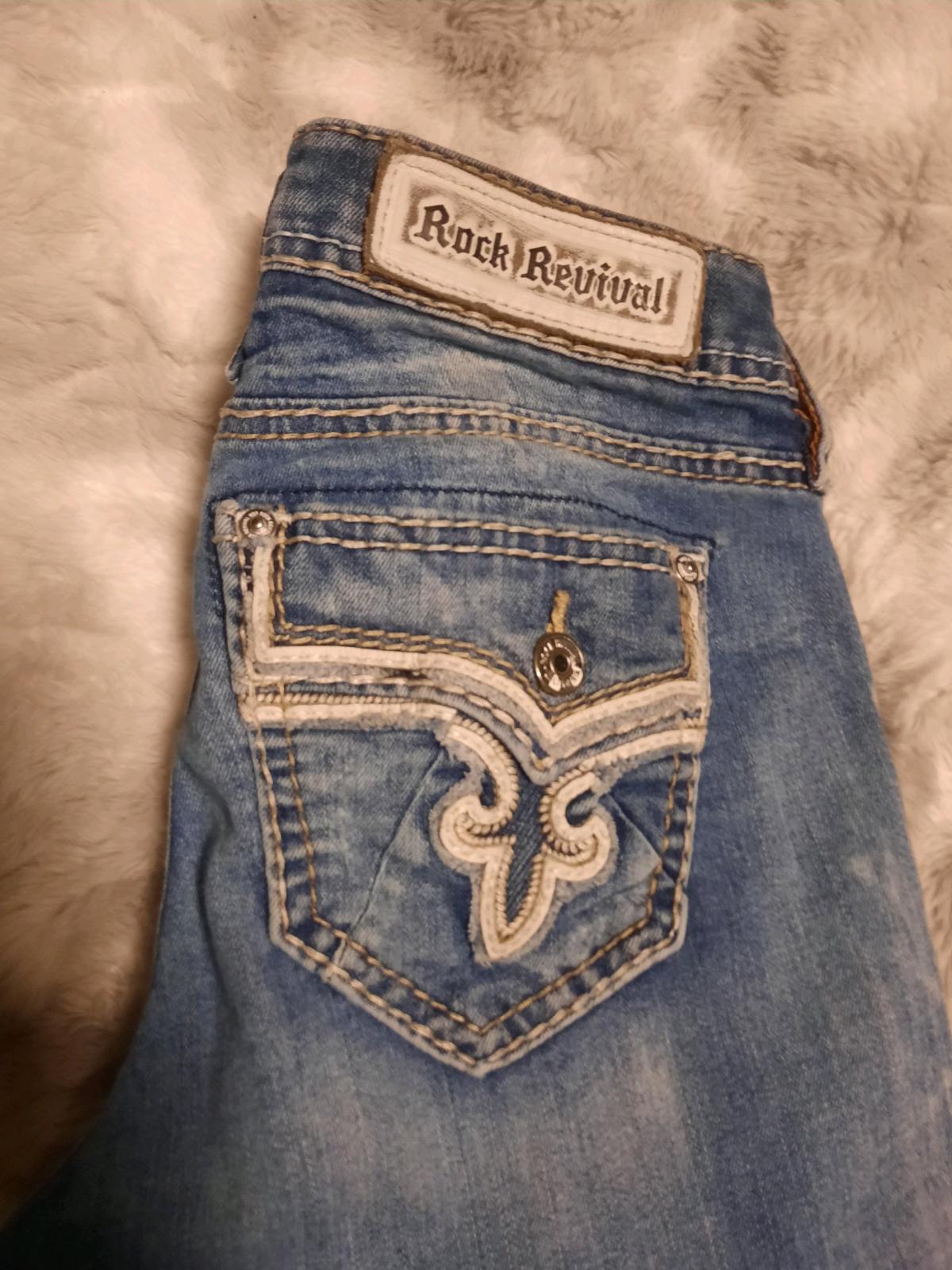 Rock Rivivals jeans - Horseshoe Bend, Arkansas - FleaMarketBay