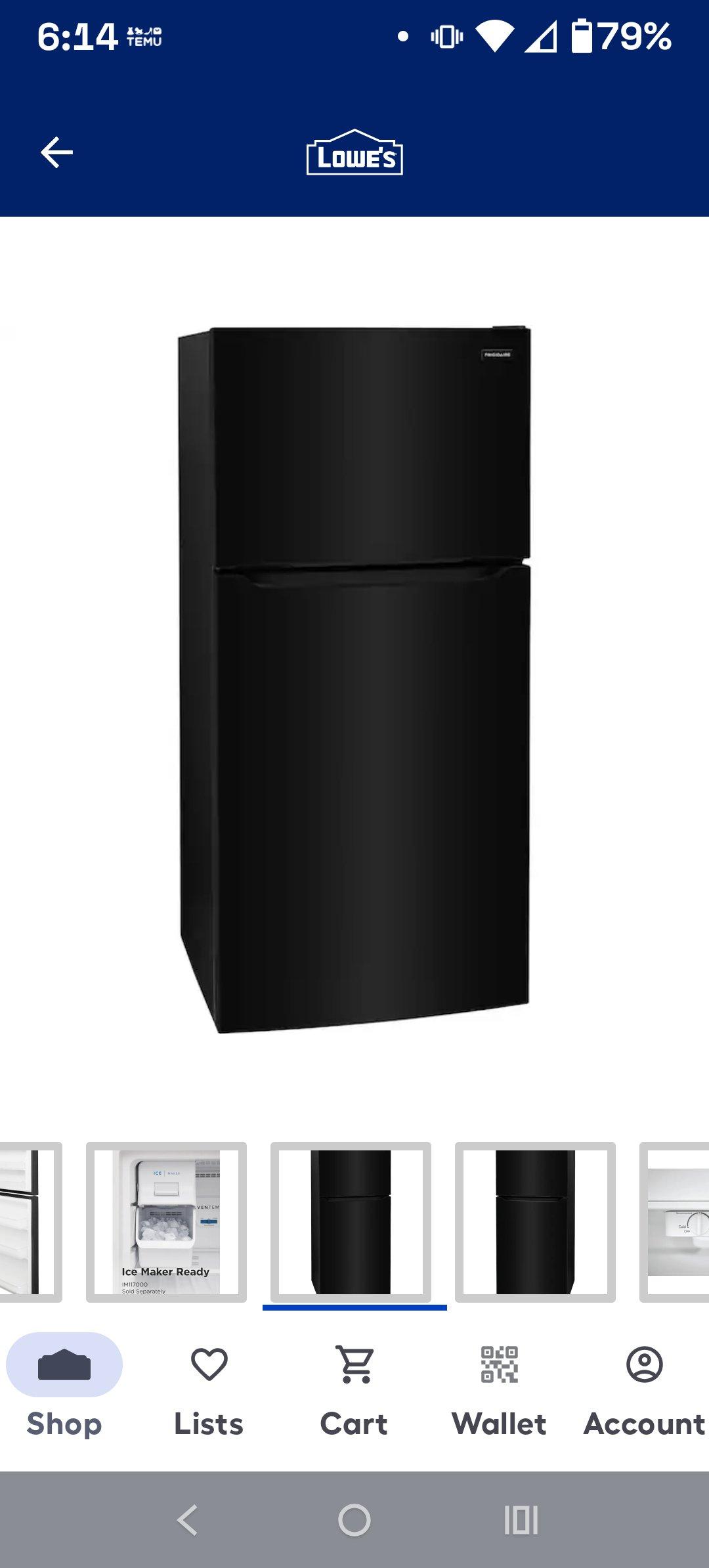 Frigidaire Refrigerater Only 2 years old Warranty Coverage - Oxford, Alabama - FleaMarketBay