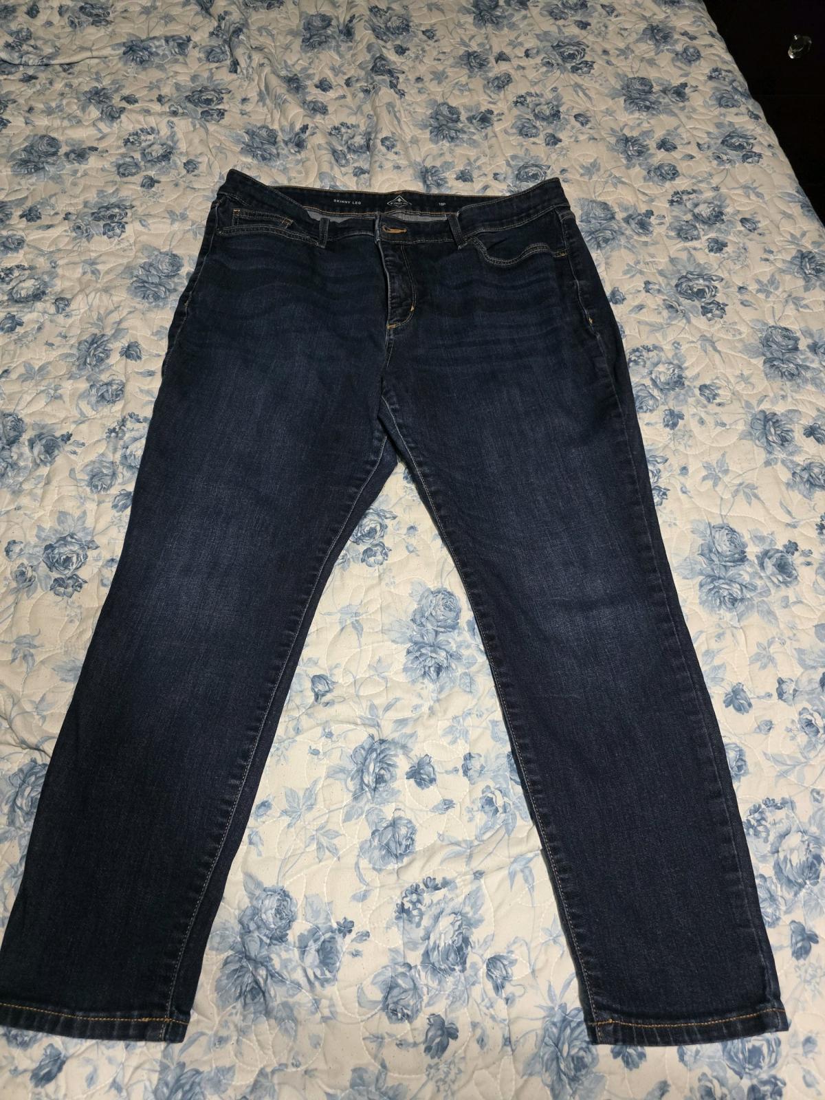 16 P skinny leg jeans st johns bay - Houston, Texas - FleaMarketBay