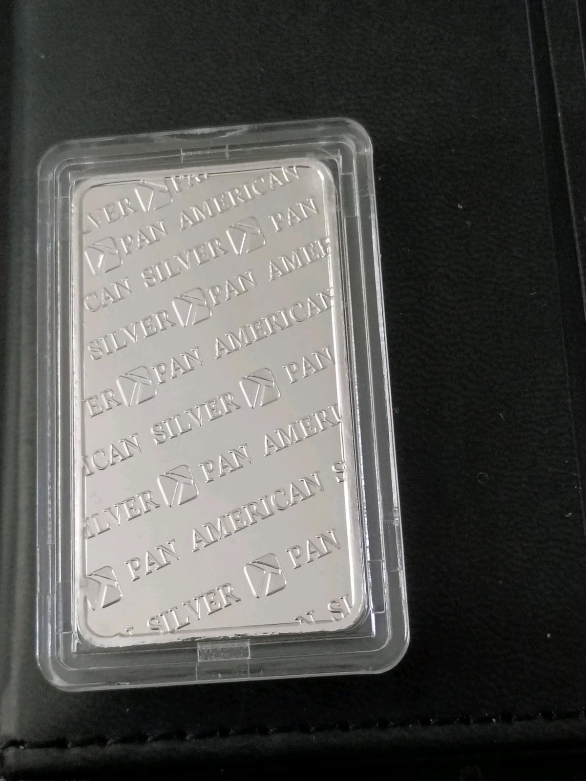 2  One Troy Ounce Pan American Silver Corp Silver Bars - Aurora, Colorado - FleaMarketBay