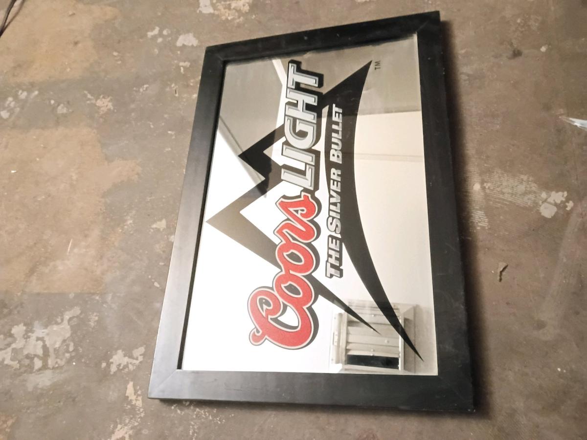 bar signage wall art mirrored authentic - Reno, Nevada - FleaMarketBay