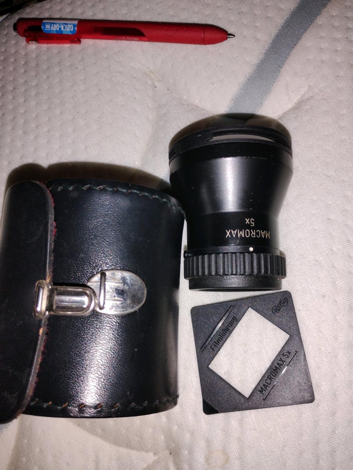 wetzlar loupe macromax 5x with leather og case - Fort Thomas, Kentucky - FleaMarketBay