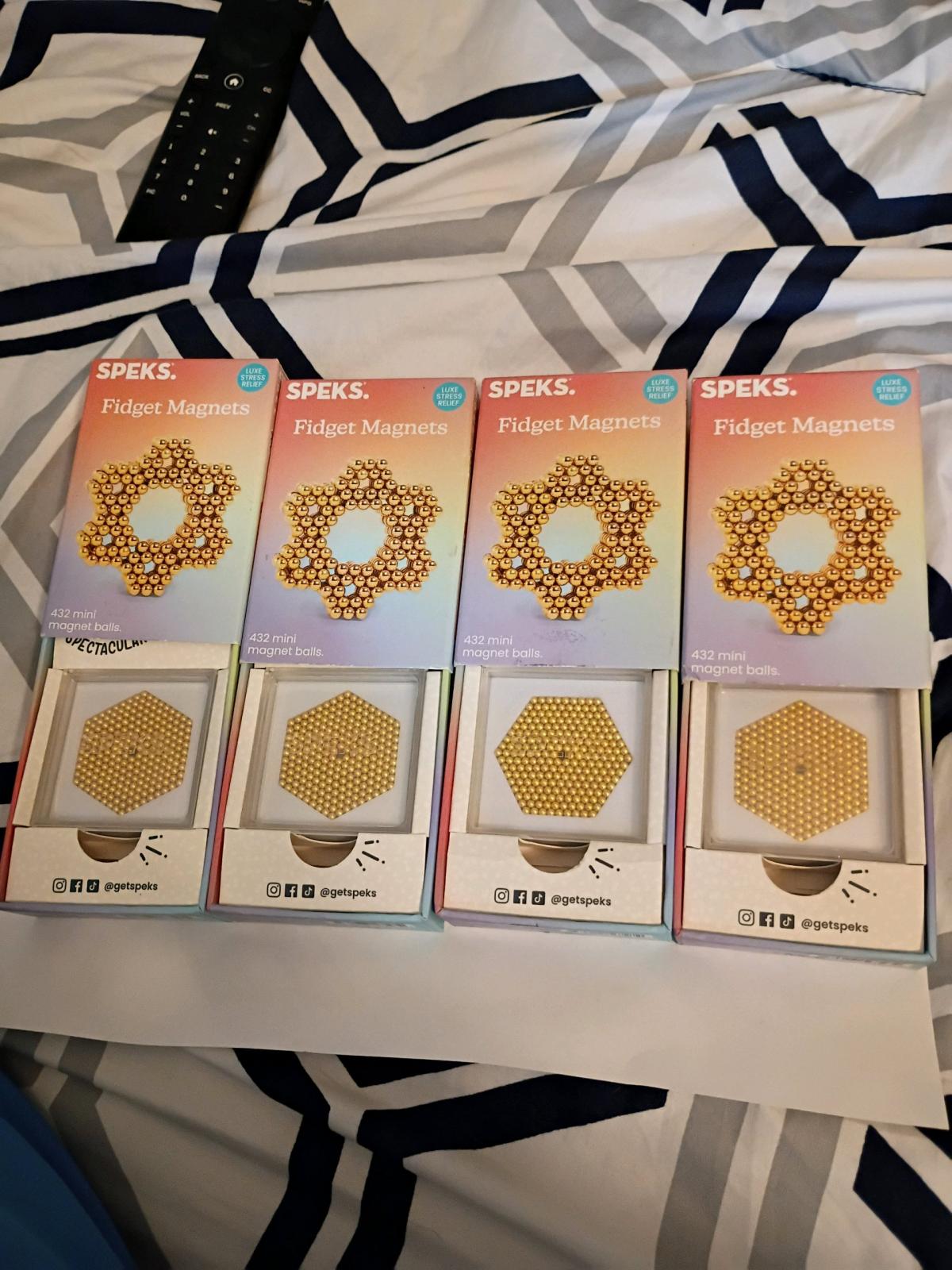 4 boxes of Speks Fidget Magnets - Houston, Texas - FleaMarketBay