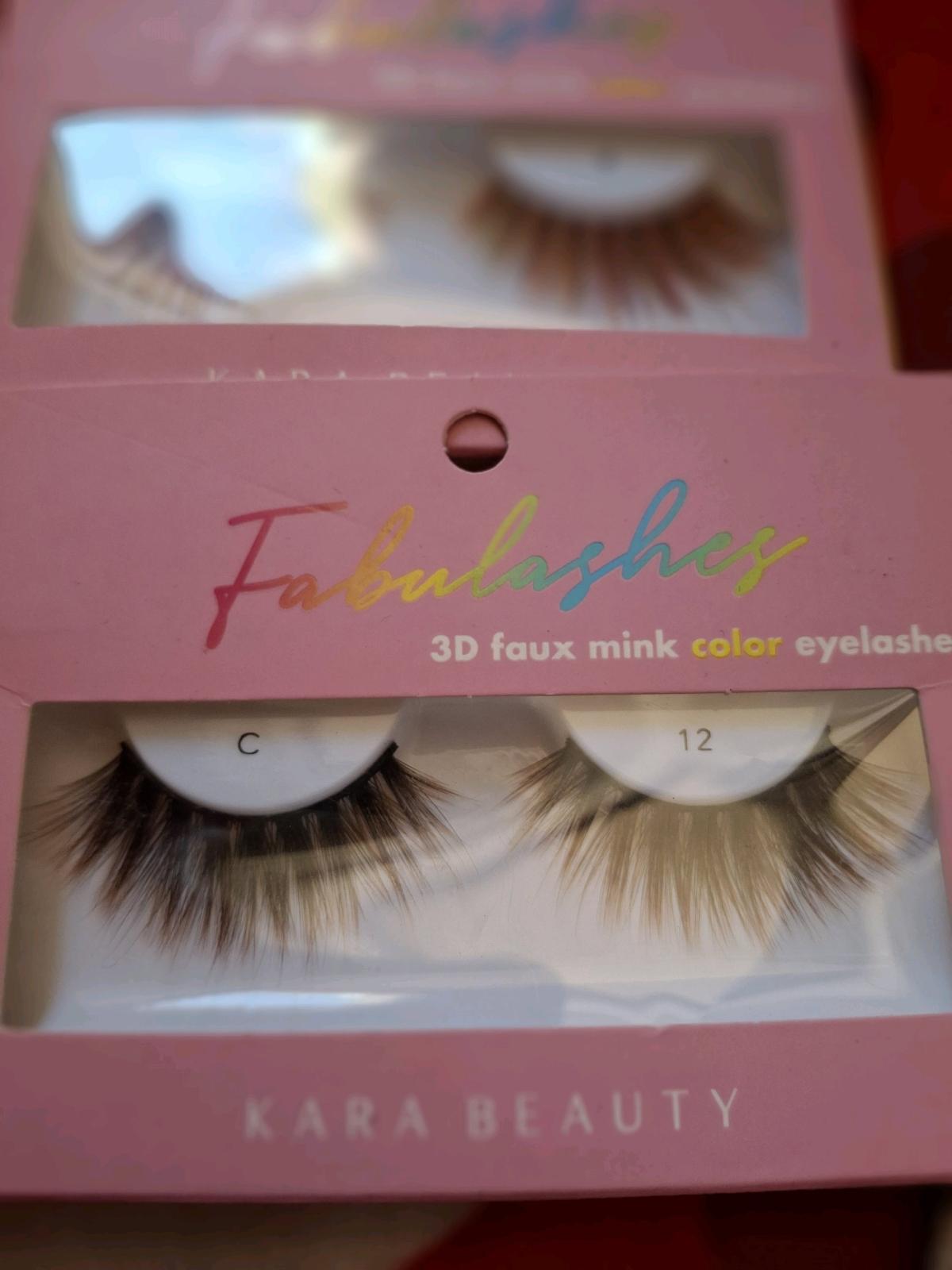 KARA BEAUTY COLORFUL LASHES - Los Angeles, California - FleaMarketBay
