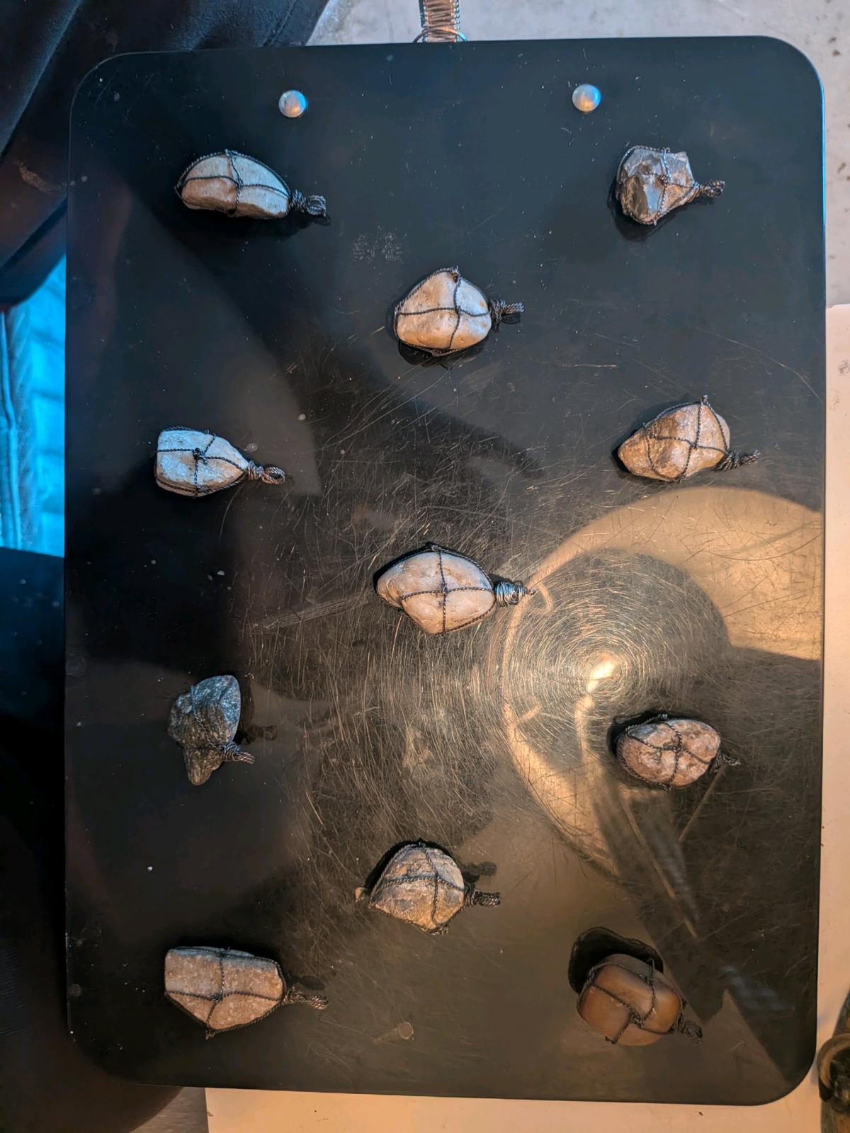 hell found stone pendents - Portland, Oregon - FleaMarketBay