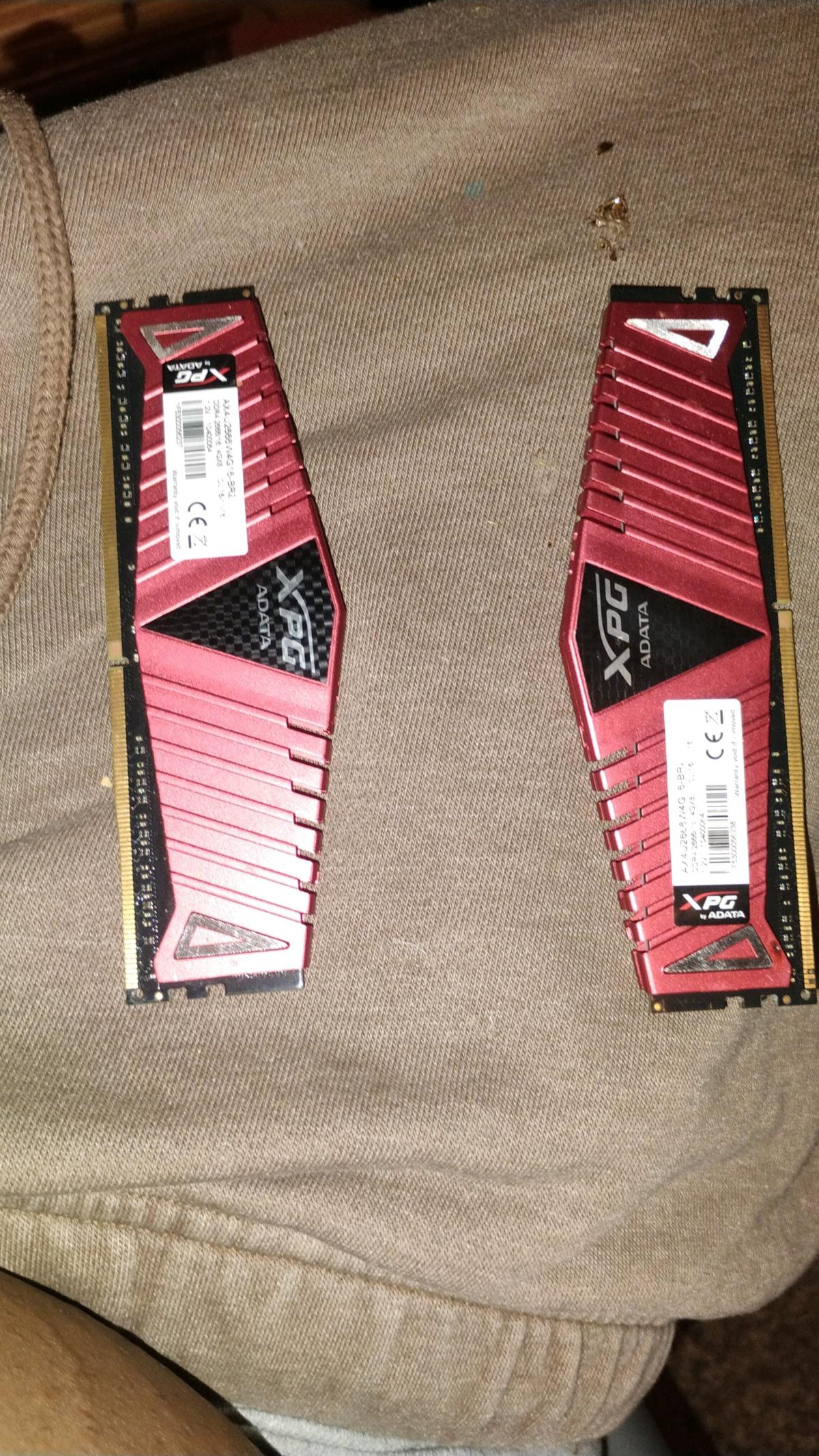 XPG ADATA RAM 8gbs DDR4 - Colorado Springs, Colorado - FleaMarketBay