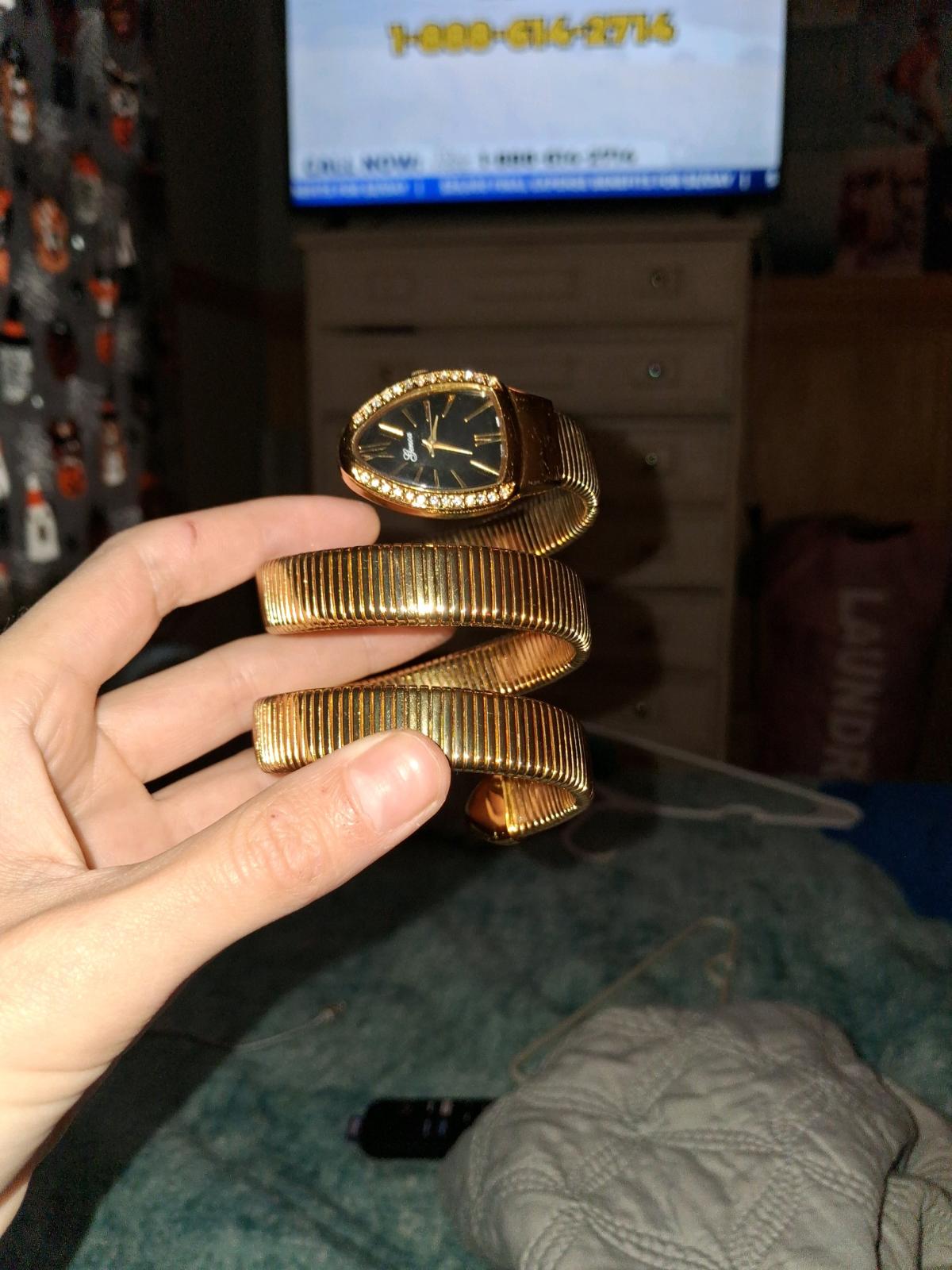 Just cavalliar womens gold watch - Saint Marys City, Maryland - FleaMarketBay