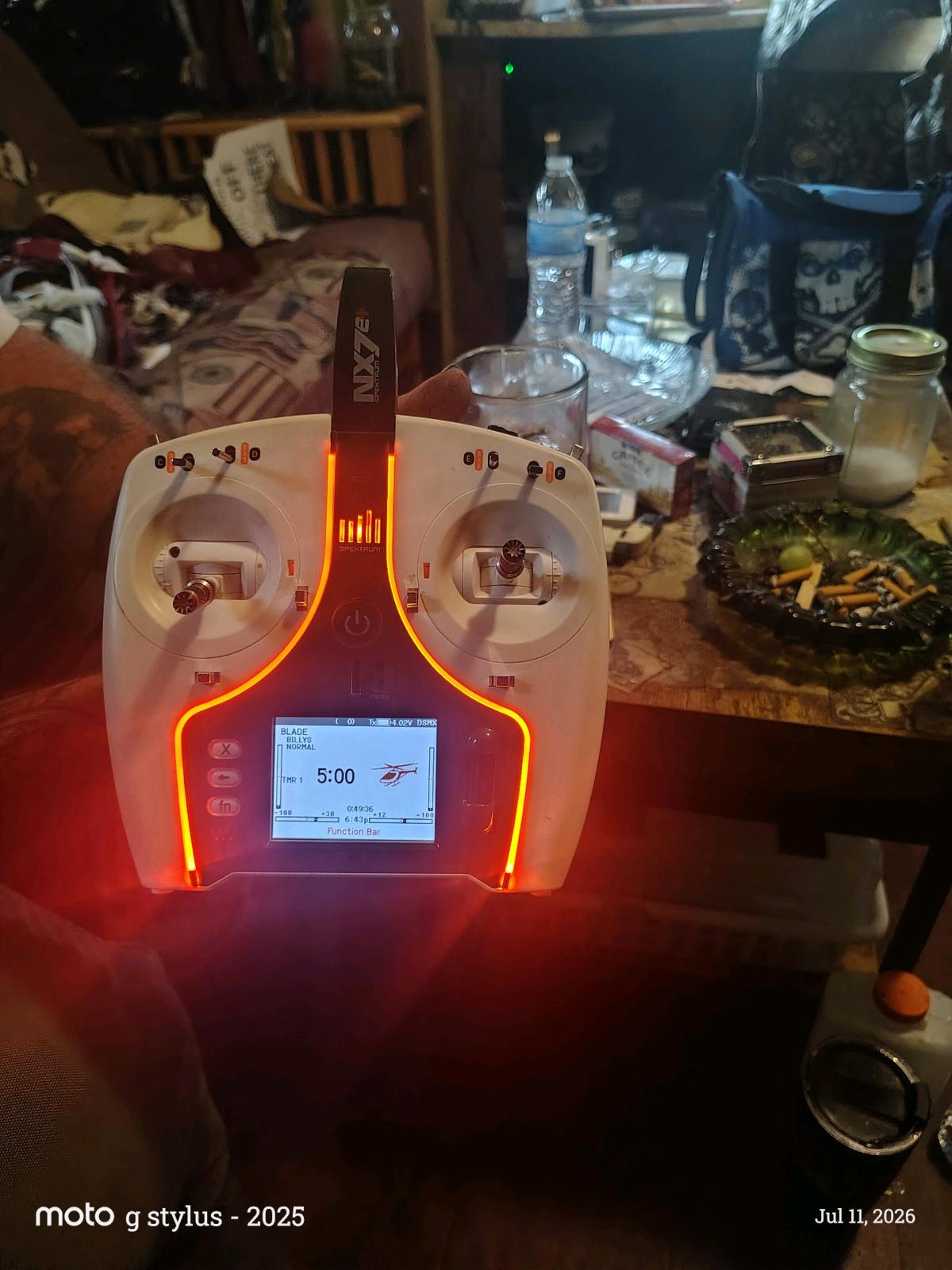 Align TREX 700 Nitro RC Helicopter  Spektrum NX7e - Hilmar, California - FleaMarketBay