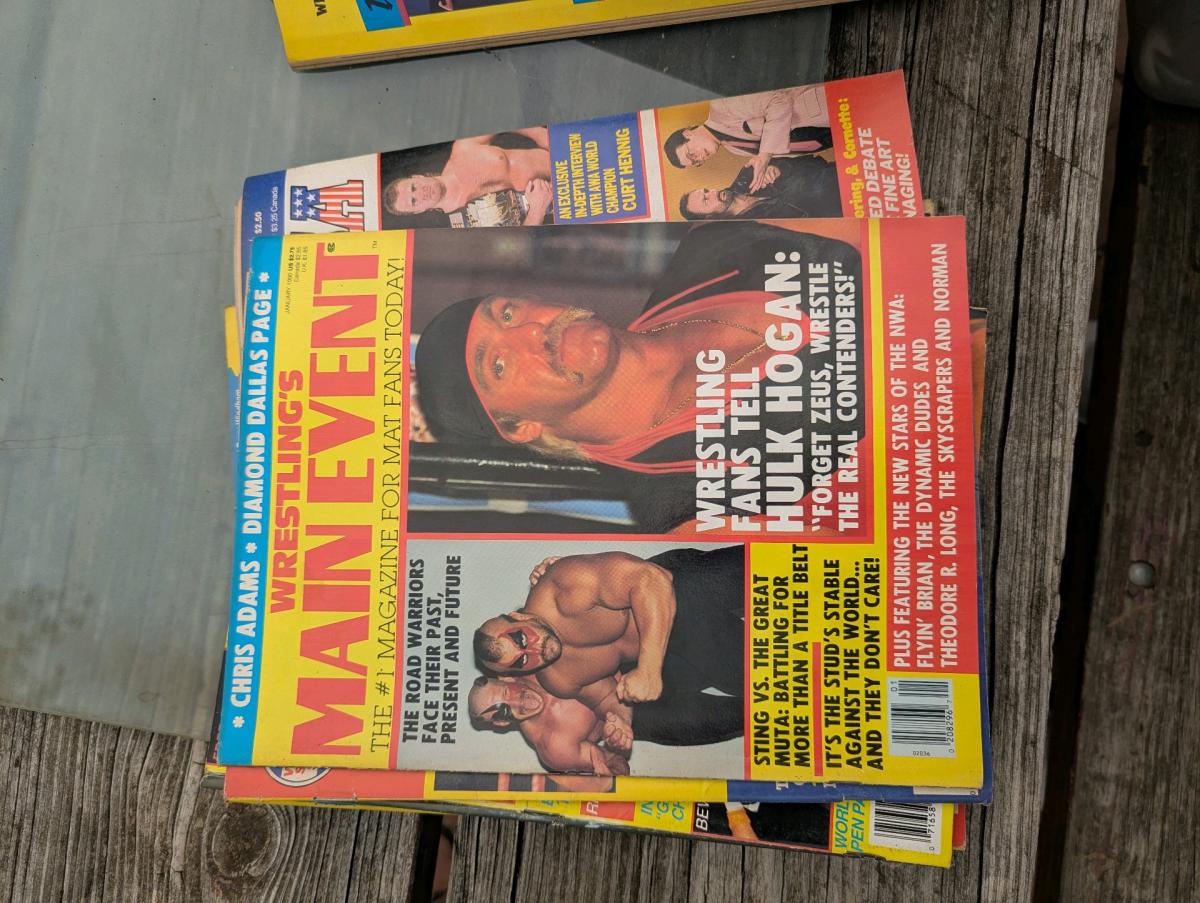 old school wwf magazine - Hagerstown, Maryland - FleaMarketBay