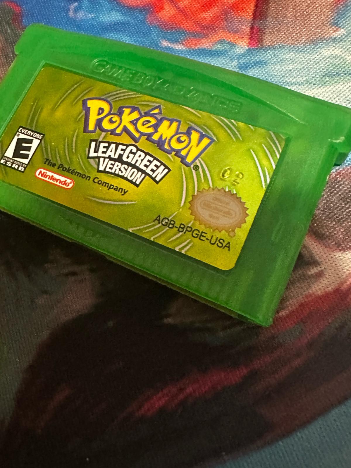 Pokemon Leaf Green Version for Nintendo GBA - Steger, Illinois - FleaMarketBay