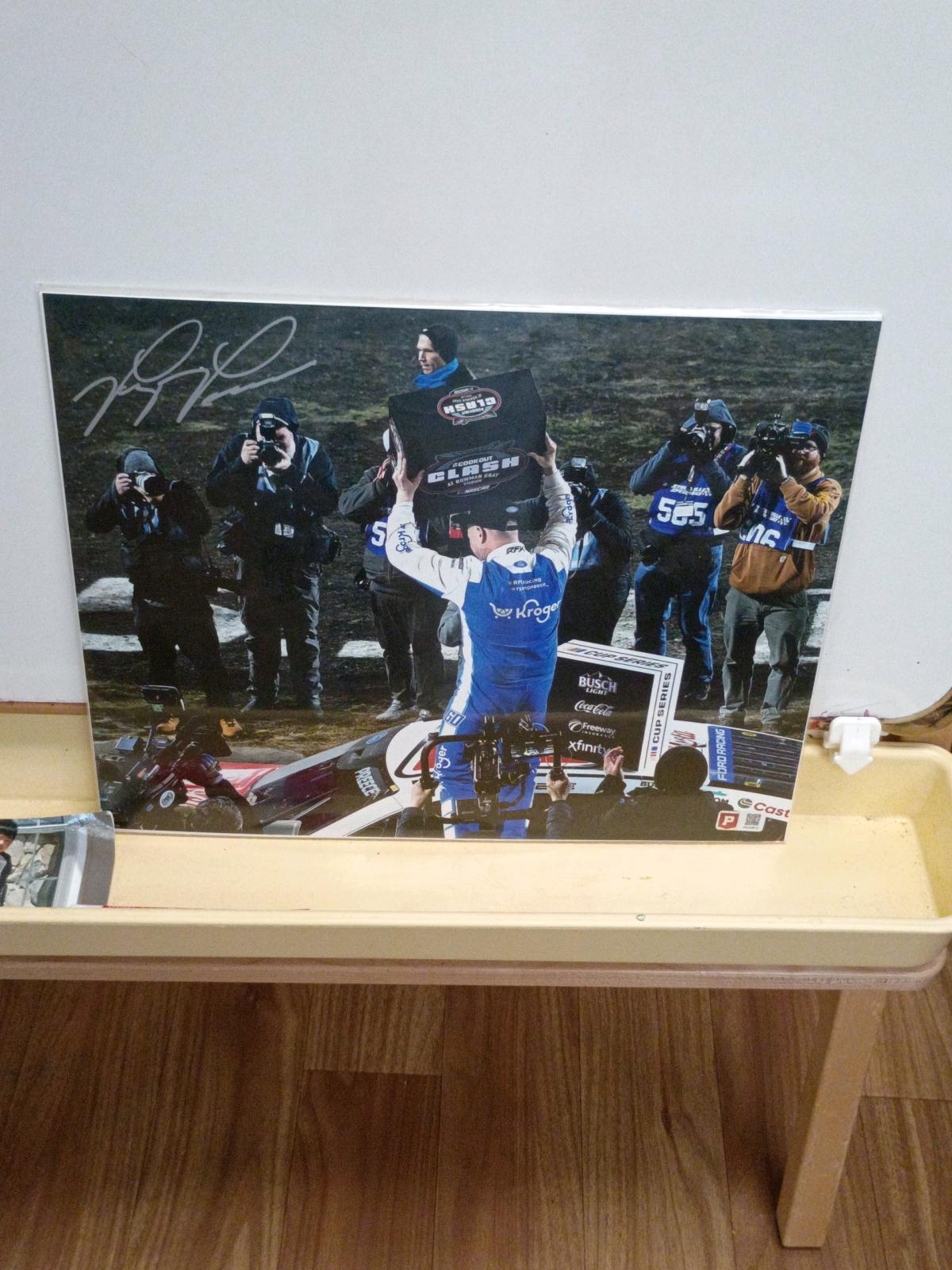 Signed Nascar Photo Champion Certified Autthinticity - Smithfield, Virginia - FleaMarketBay