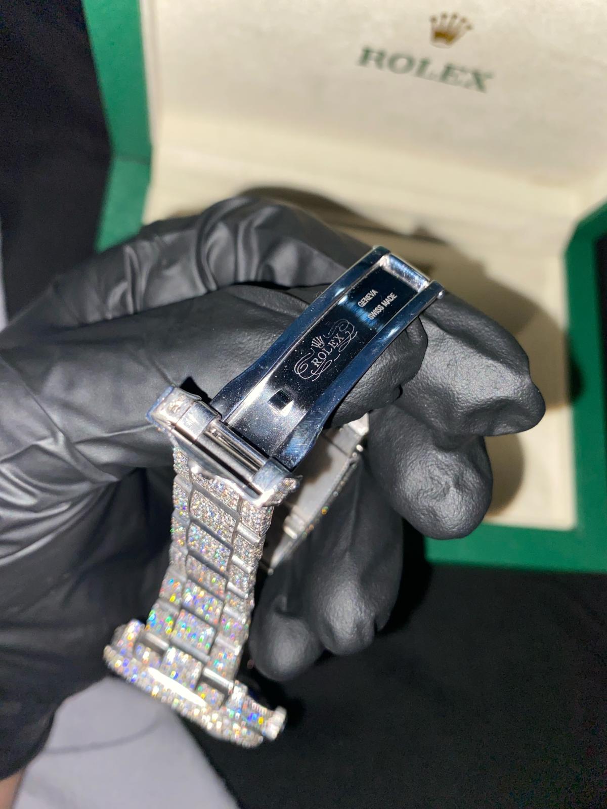vvs moissanite watch - Quincy, Massachusetts - FleaMarketBay