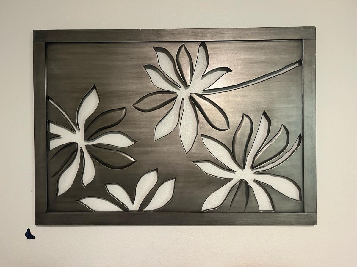 Tropical Botanical Floral Cutout Wall Art - Corona, California - FleaMarketBay