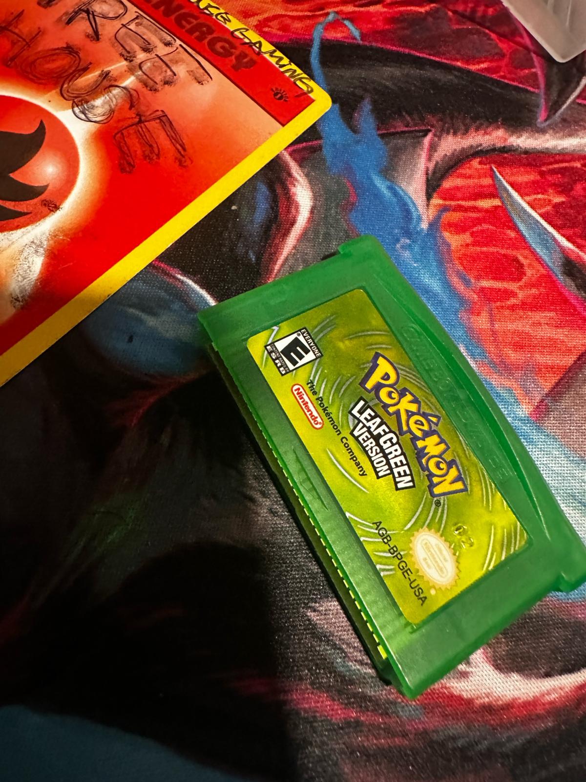 Pokemon Leaf Green Version for Nintendo GBA - Steger, Illinois - FleaMarketBay
