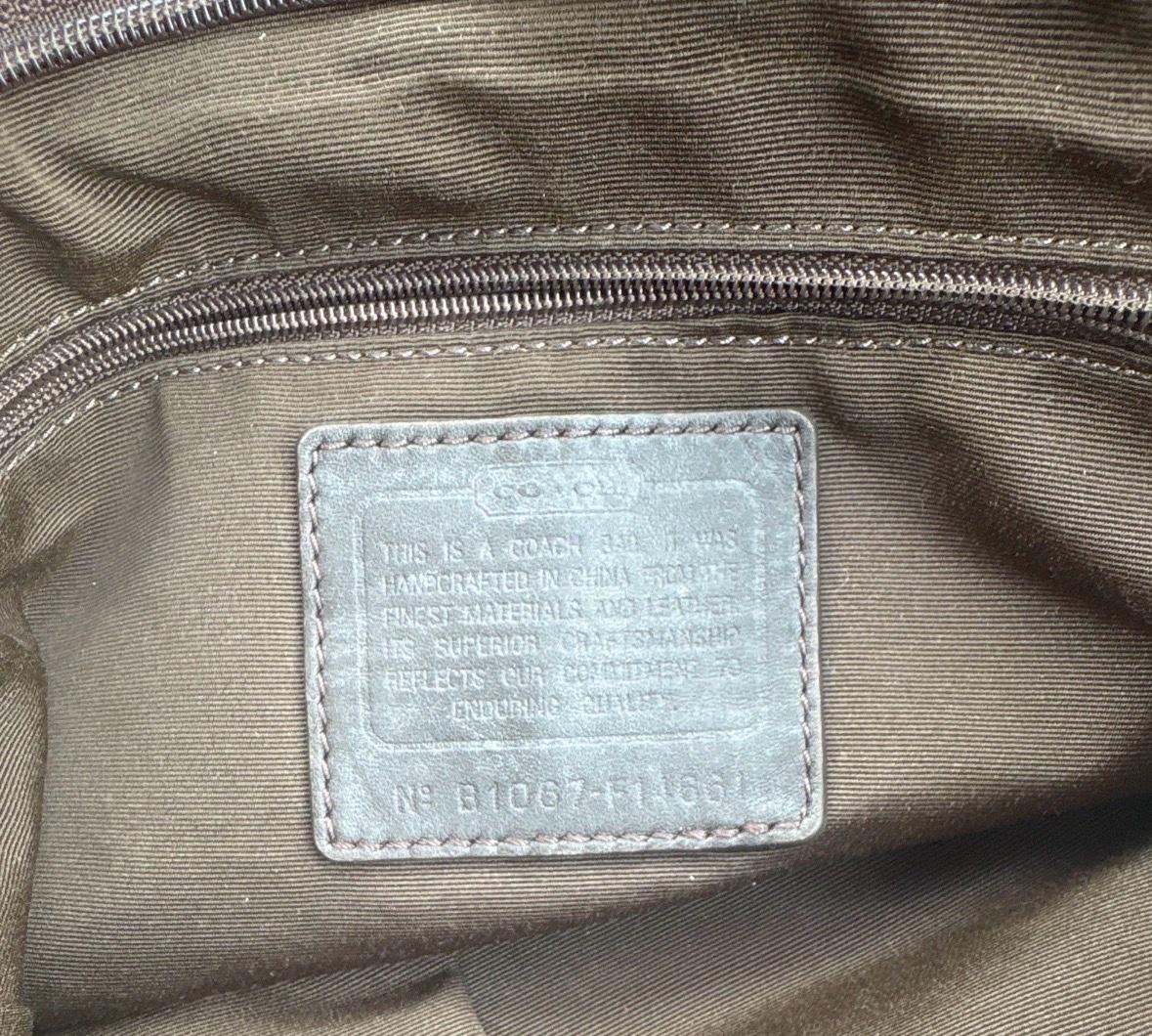 Vintage Y2K Coach bag brown and beige - San Antonio, Texas - FleaMarketBay