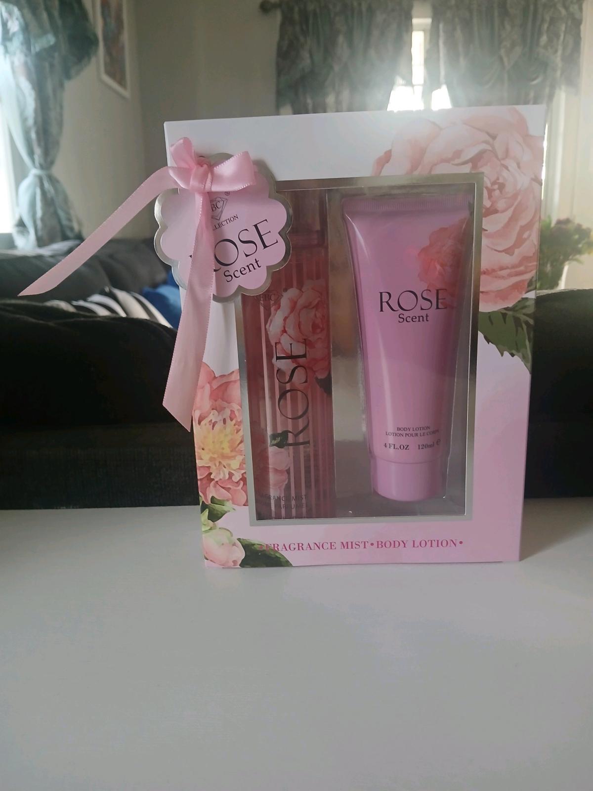 Brand New EBC Rose Scent Perfume  Body Lotion Gift Set - Los Angeles, California - FleaMarketBay