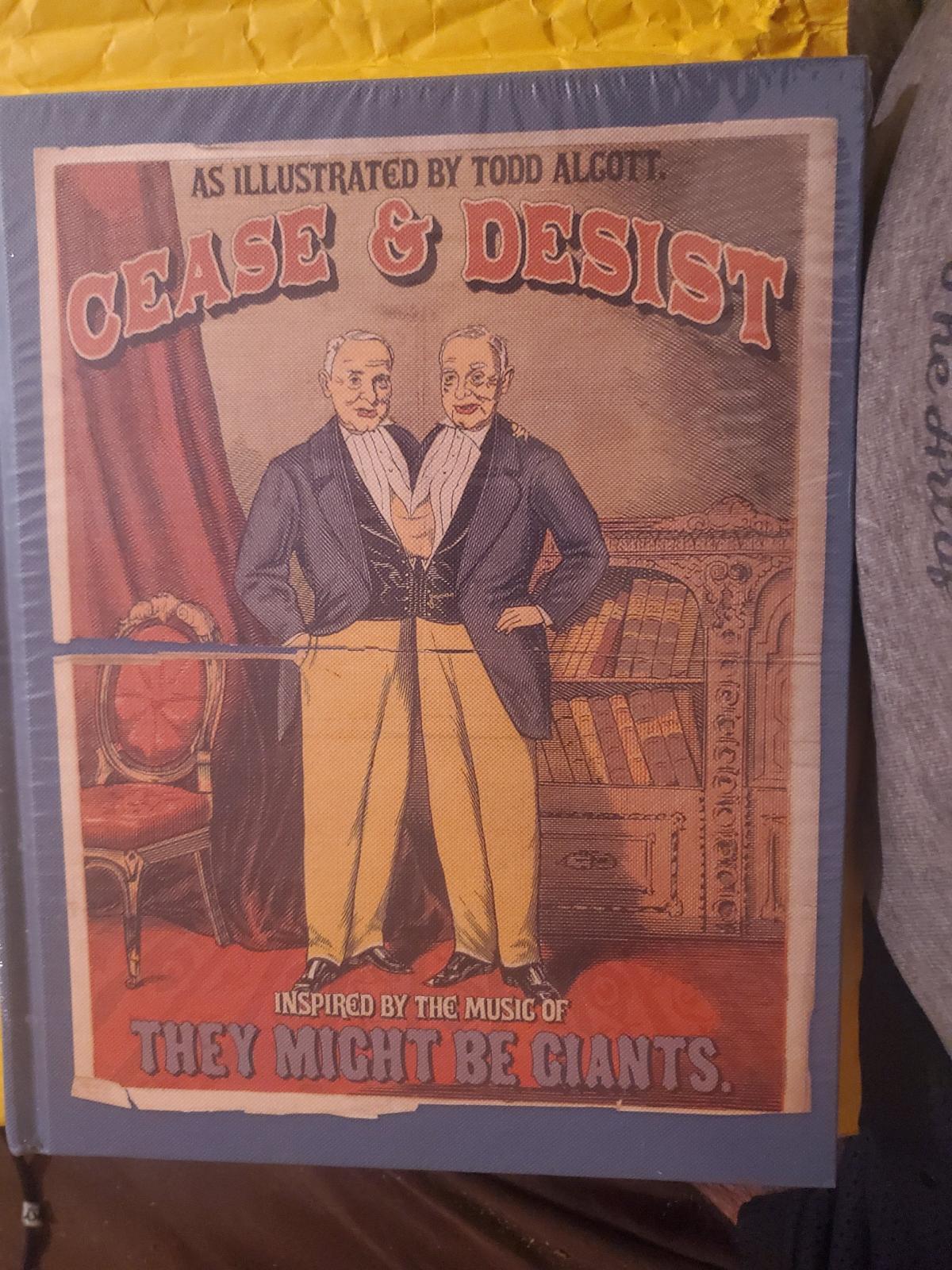 Cease and Desist  They might be giants coffee table book - Pinellas Park, Florida - FleaMarketBay