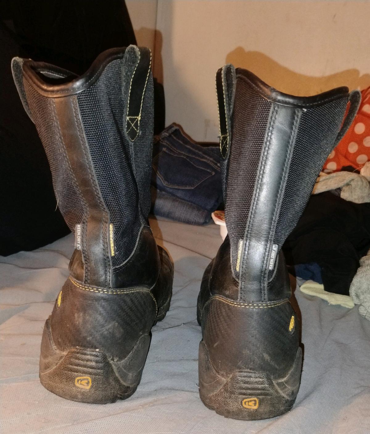 KEEN Mens Waterproof Safety Toe Work Boots Size 12 - Muscle Shoals, Alabama - FleaMarketBay