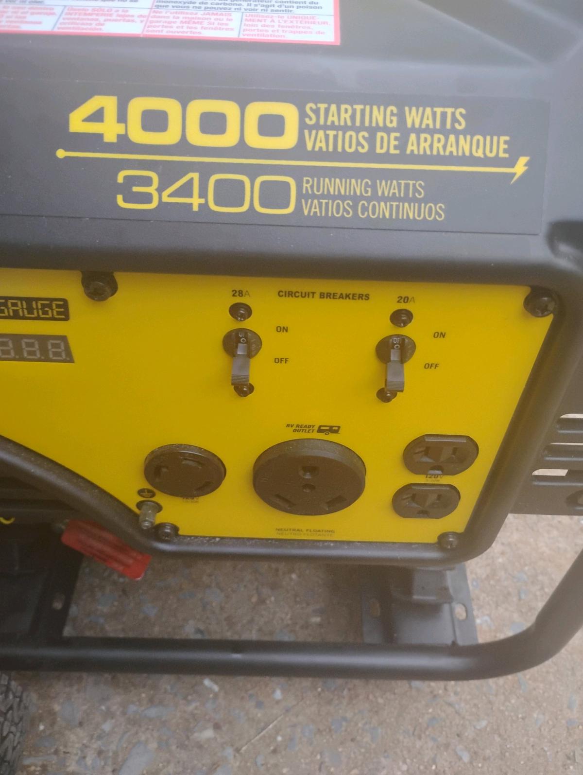 Champion 4000 Generator - Acworth, Georgia - FleaMarketBay