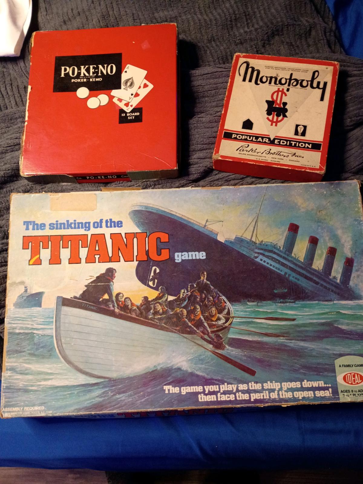 3 vintage board games - Appleton, Wisconsin - FleaMarketBay