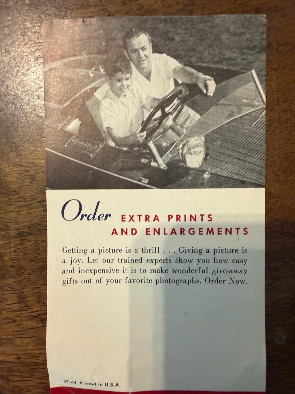 Vintage Photo Print Envelopes Negative Sleeves  Photography - Carmel, New York - FleaMarketBay