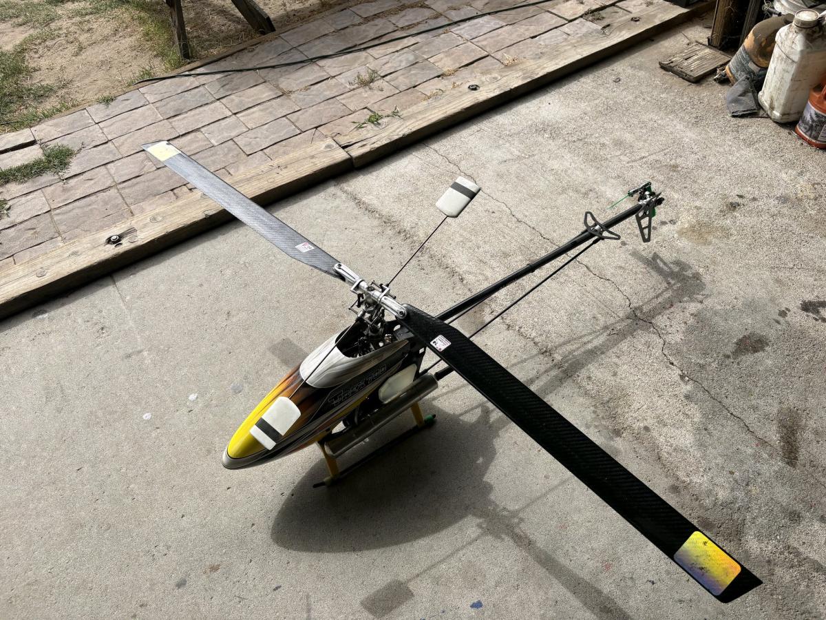 Align TREX 700 Nitro RC Helicopter  Spektrum NX7e - Hilmar, California - FleaMarketBay
