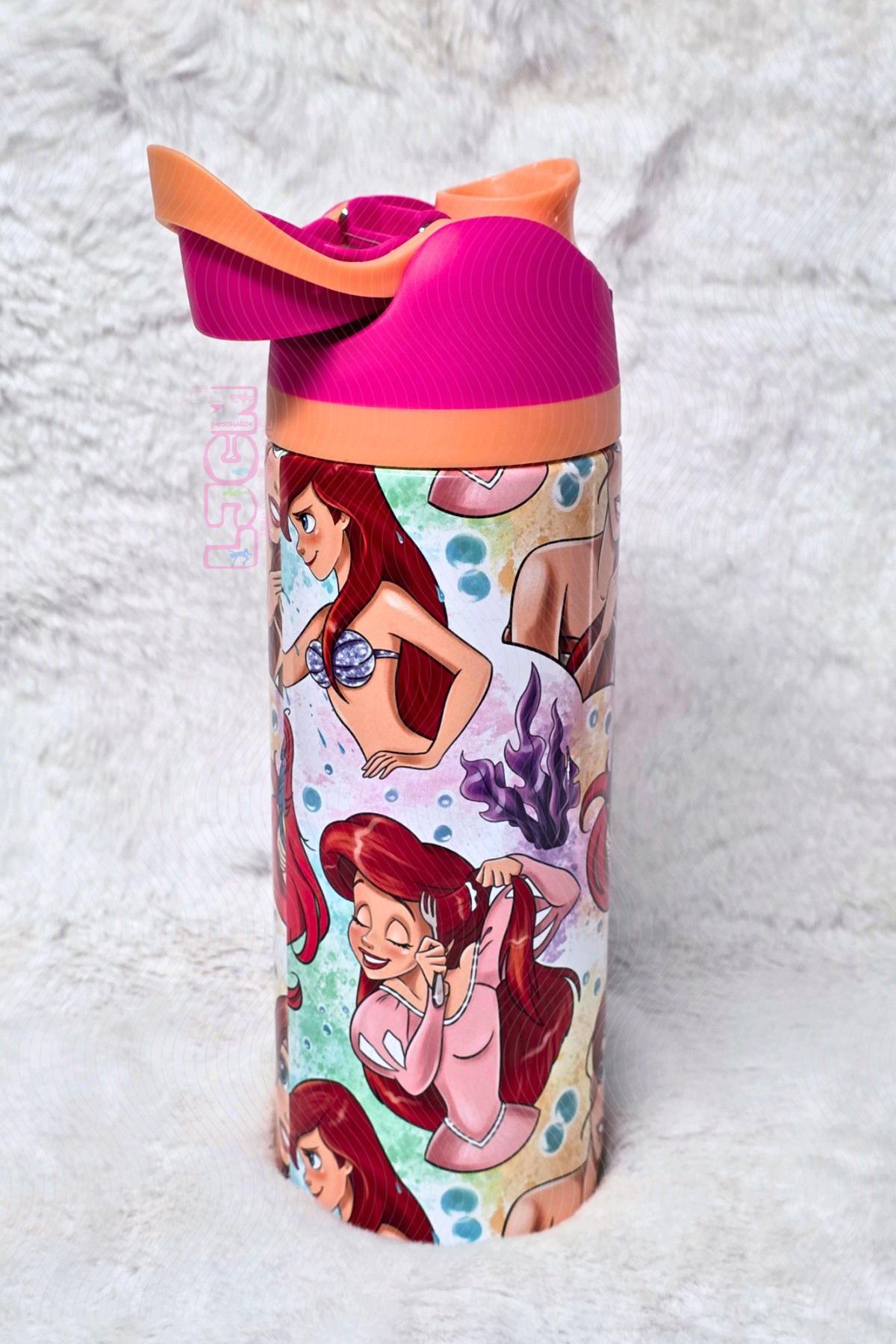 ARIEL THE LITTLE MERMAID 24oz WATER BOTTLE - Brookline, Massachusetts - FleaMarketBay