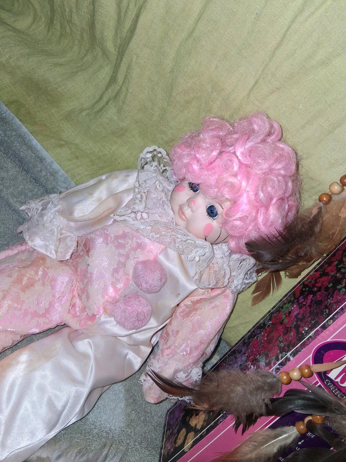 Three Porcelain Dolls plus a Dream Catcher - Fort Smith, Arkansas - FleaMarketBay