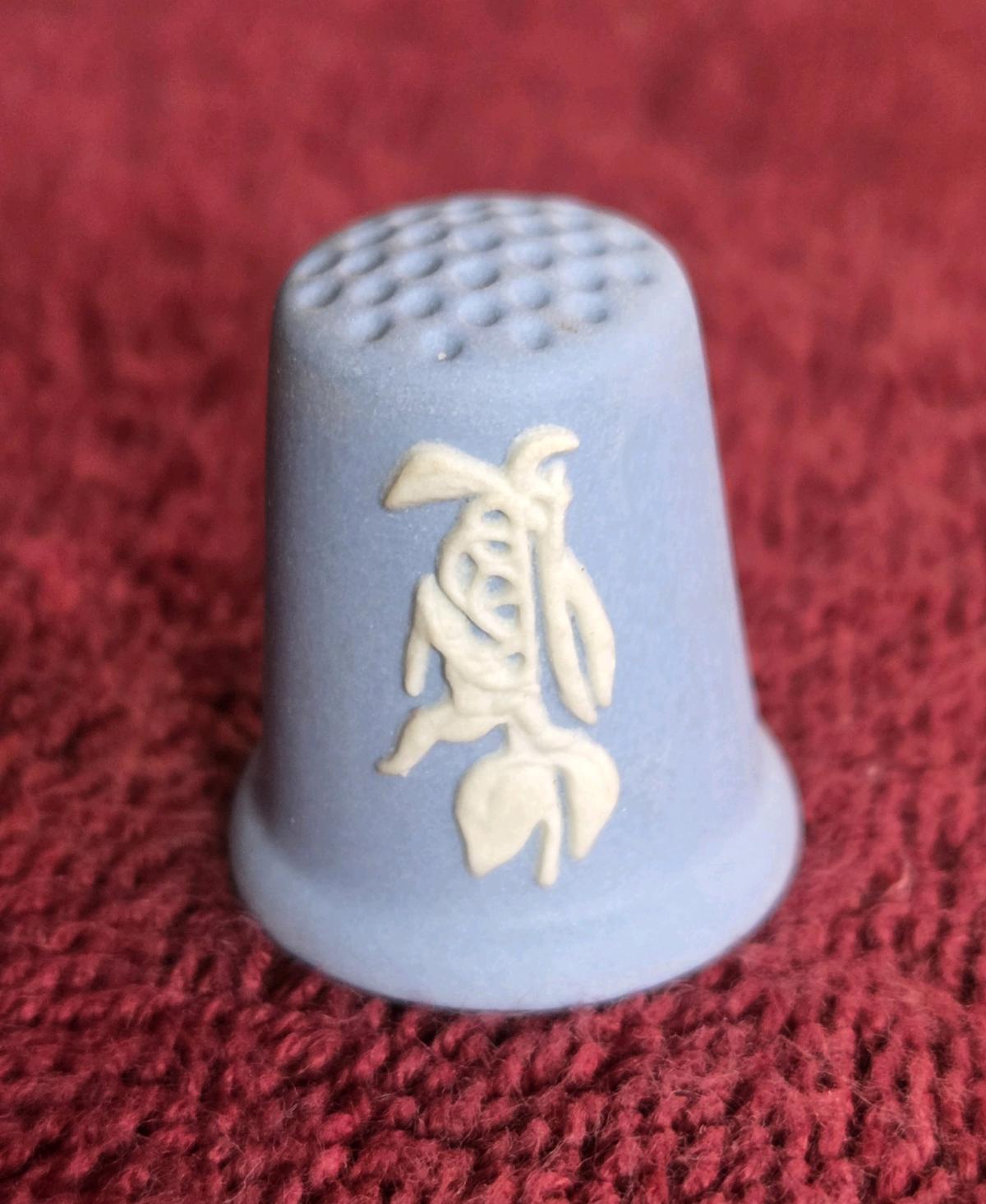12 pc Collection Wedgewood Fairy Tale Thimbles - San Antonio, Texas - FleaMarketBay