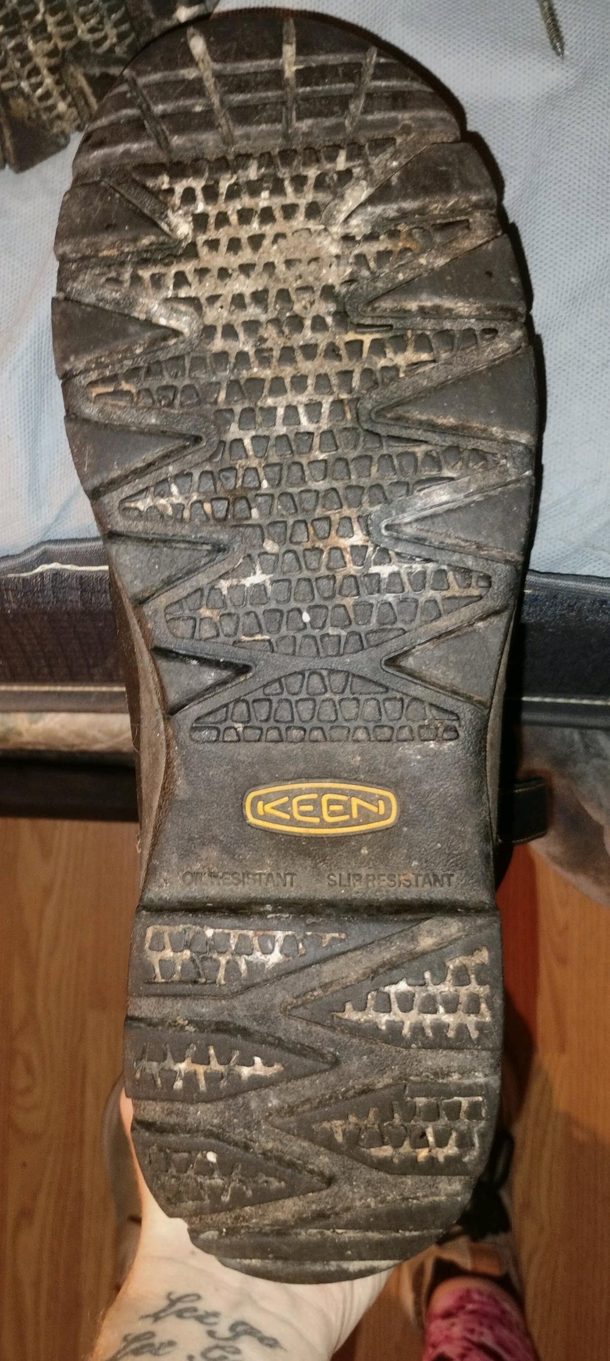 KEEN Mens Waterproof Safety Toe Work Boots Size 12 - Muscle Shoals, Alabama - FleaMarketBay