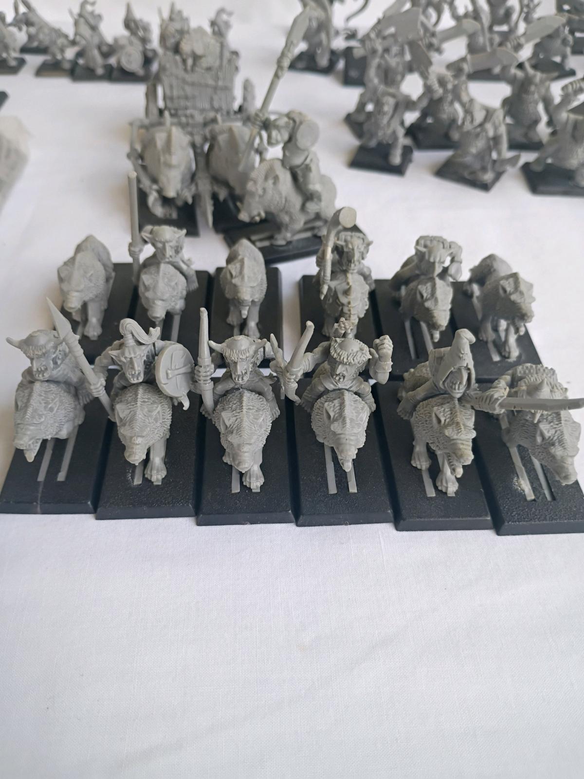 Warhammer Fantasy Orcs  Goblins Army Rescue Lot OOP  Project - Canton, Ohio - FleaMarketBay