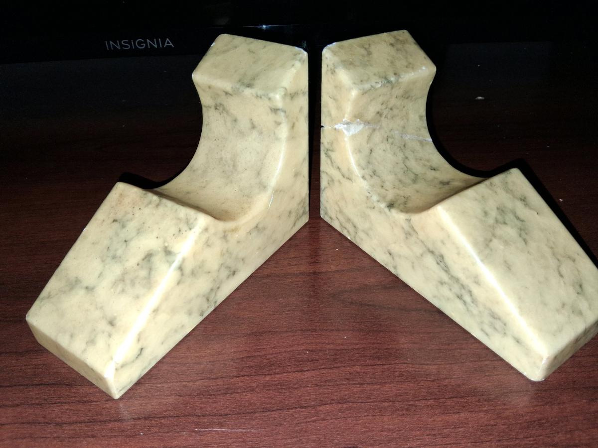 antique italian marble bookends - Appleton, Wisconsin - FleaMarketBay
