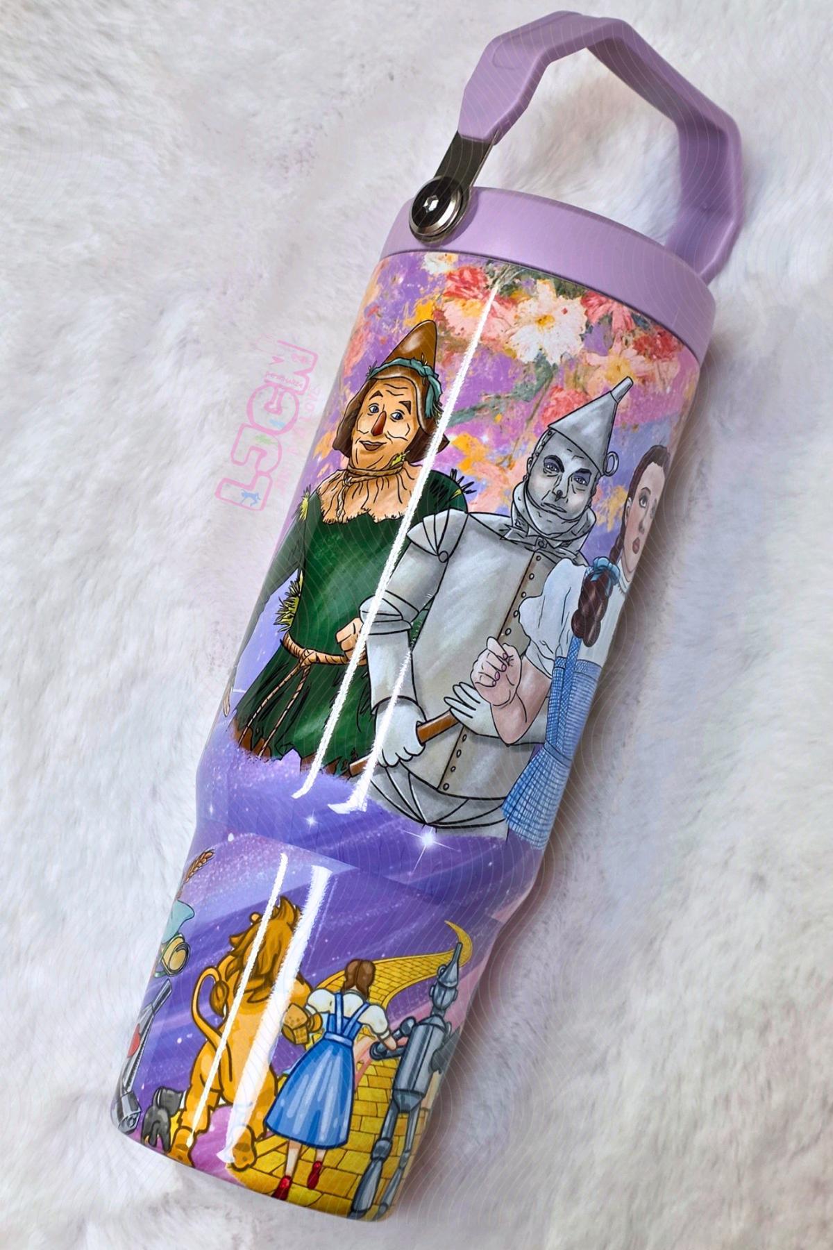 Wizard of oz Flip Straw Tumbler - Salem, Oregon - FleaMarketBay